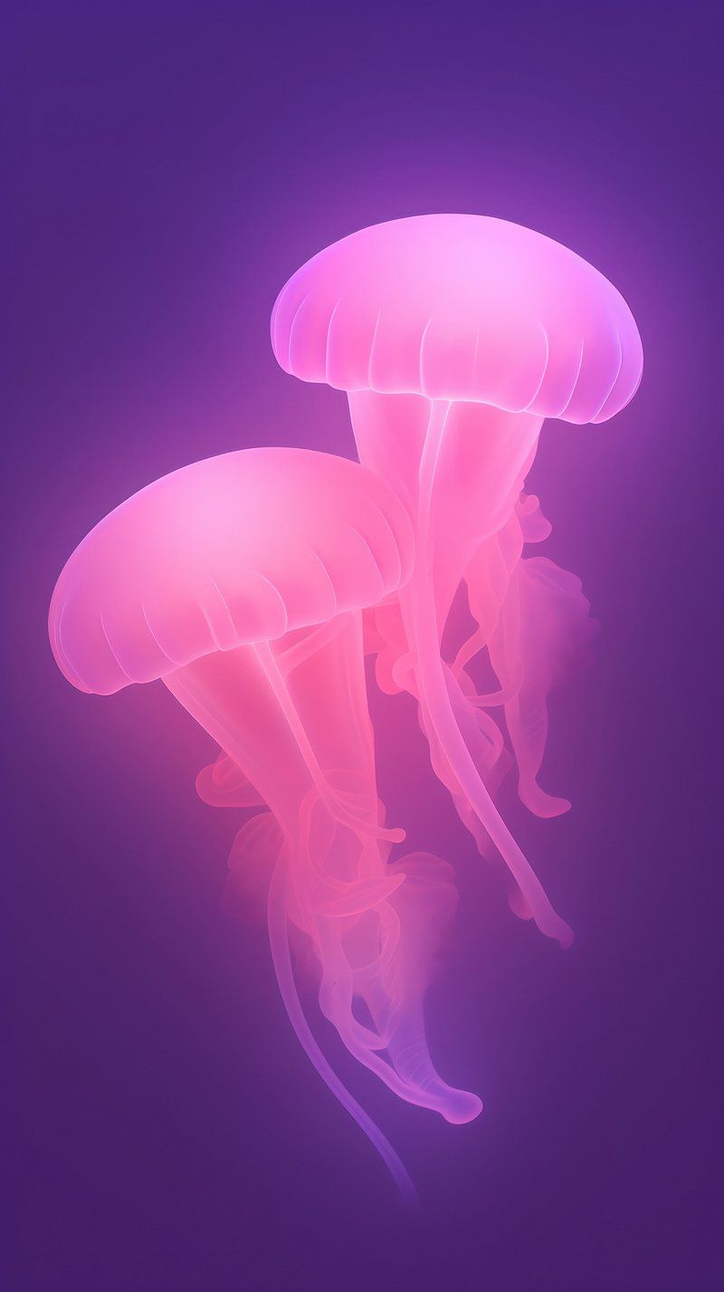 Wallpaper Jellyfish Image. Free