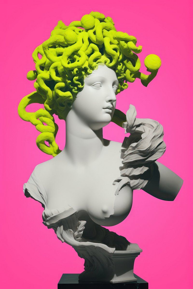 Medusa Sculpture Image. Free Photo