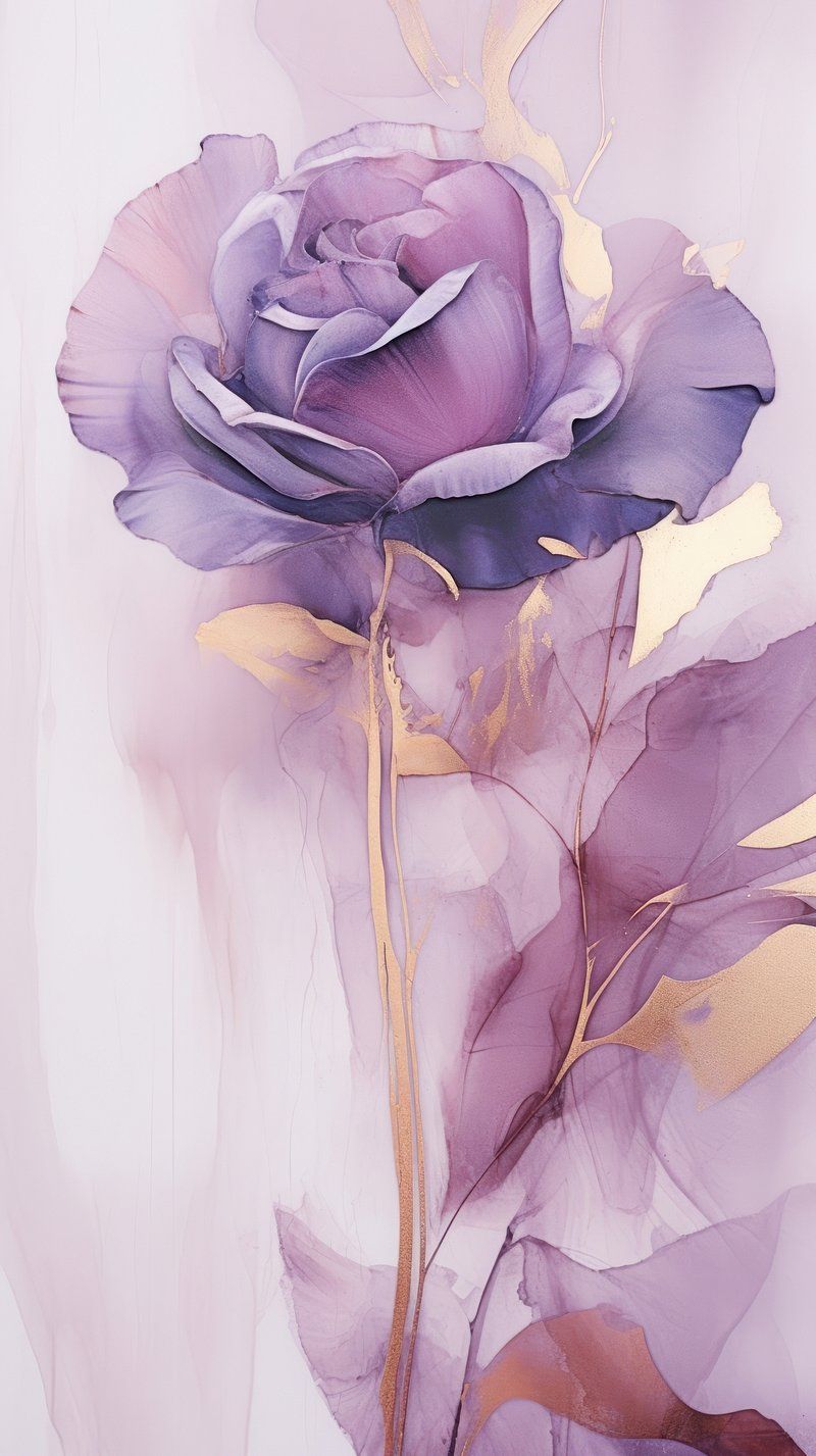 Flower Pastel Watercolor Mobile