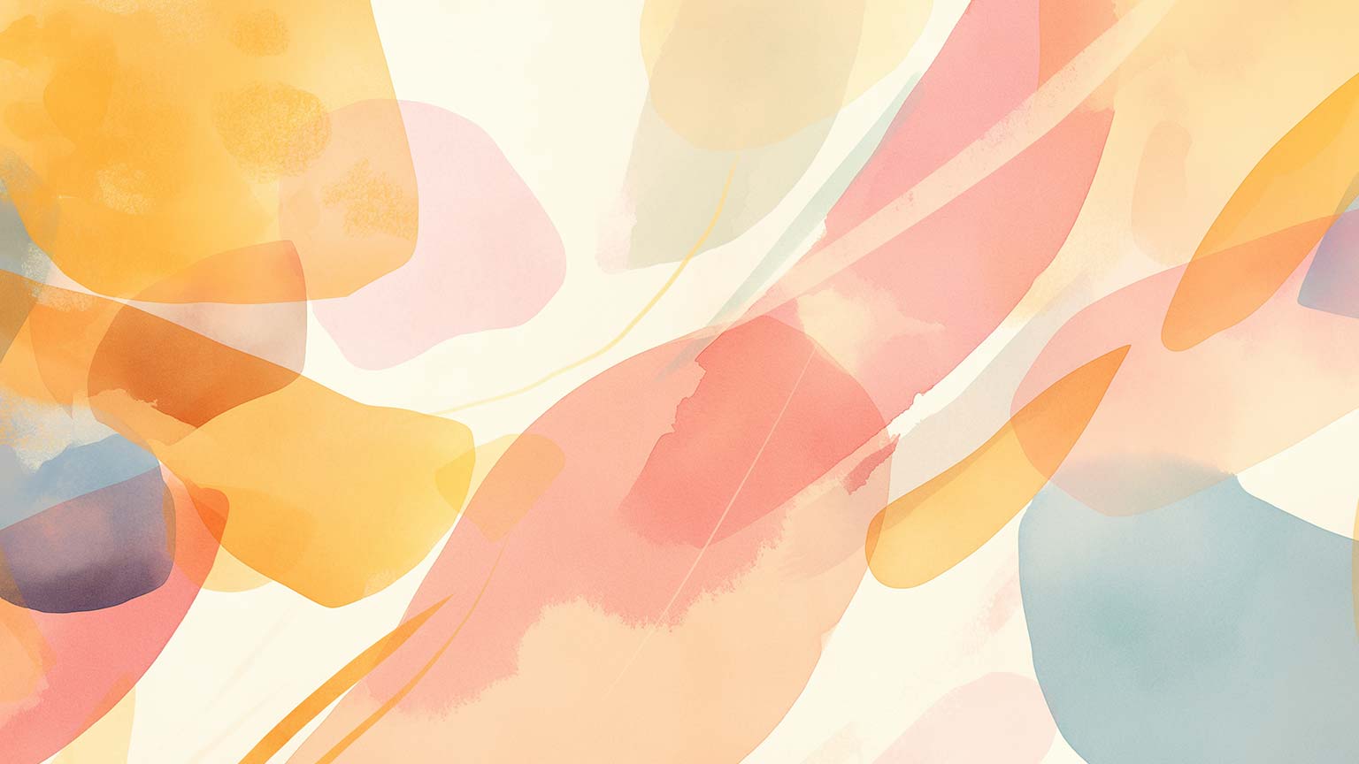 Abstract Watercolor Art Desktop