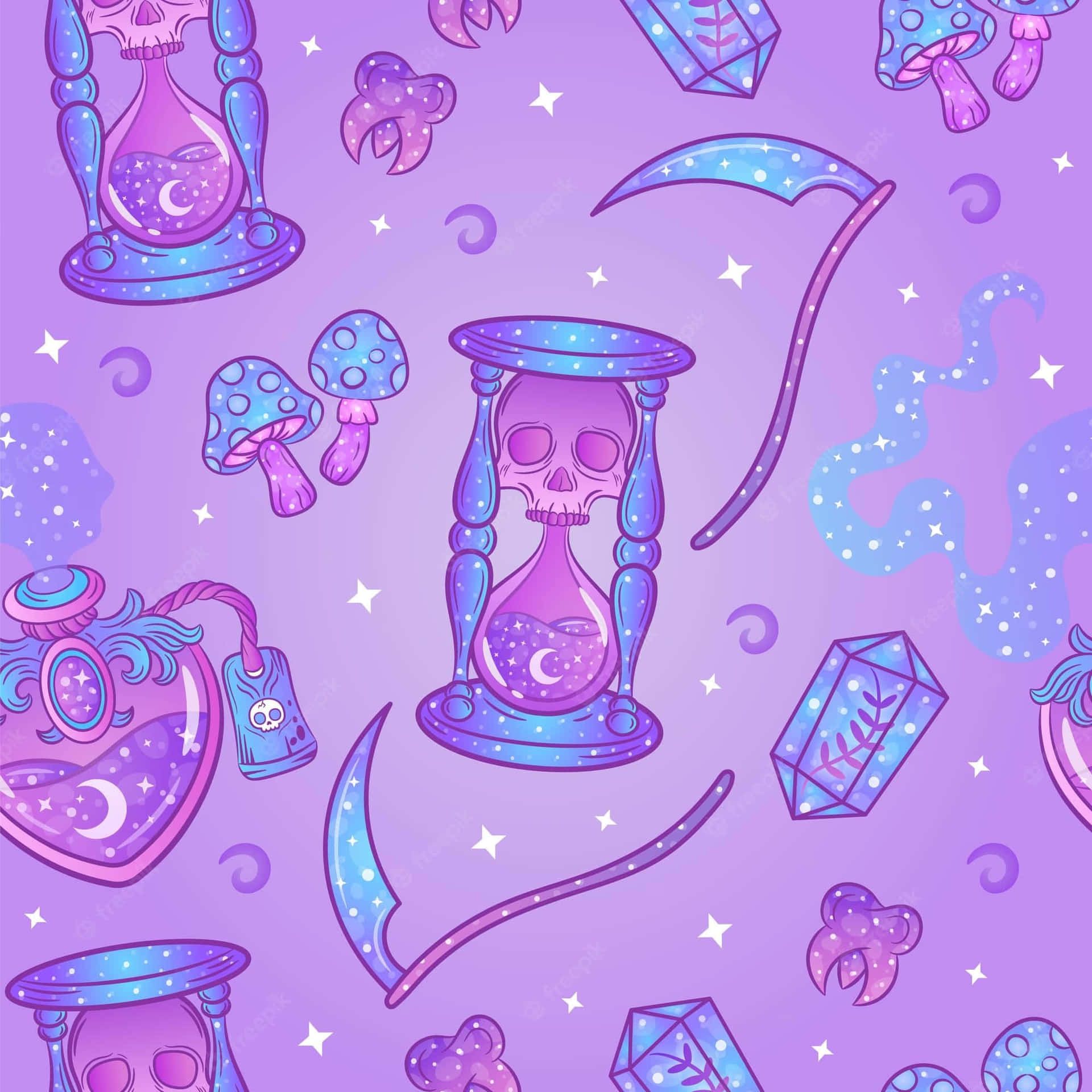 Download Pastel_ Witch_ Pattern_