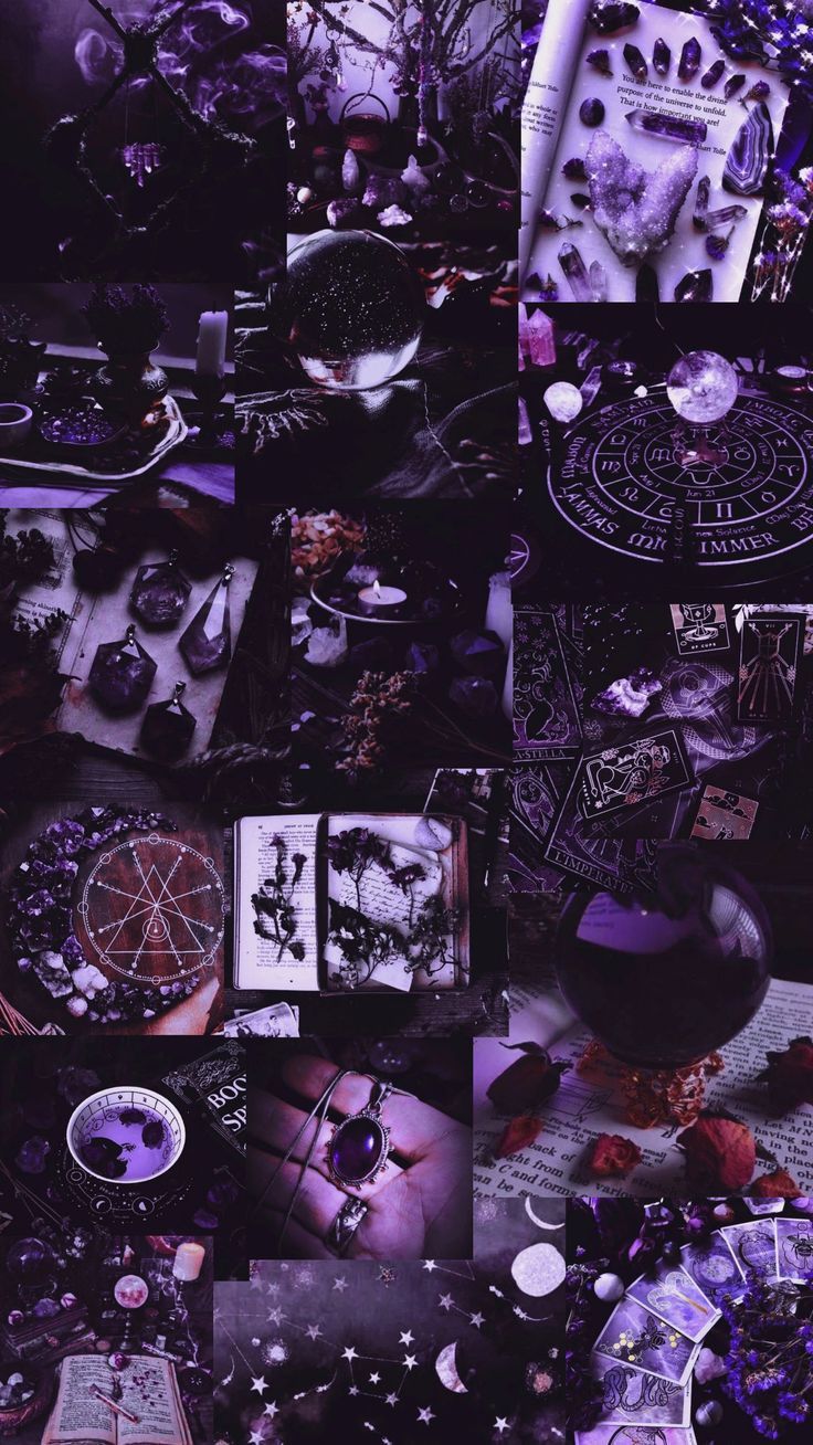 Witchcore Collage Wallpaper