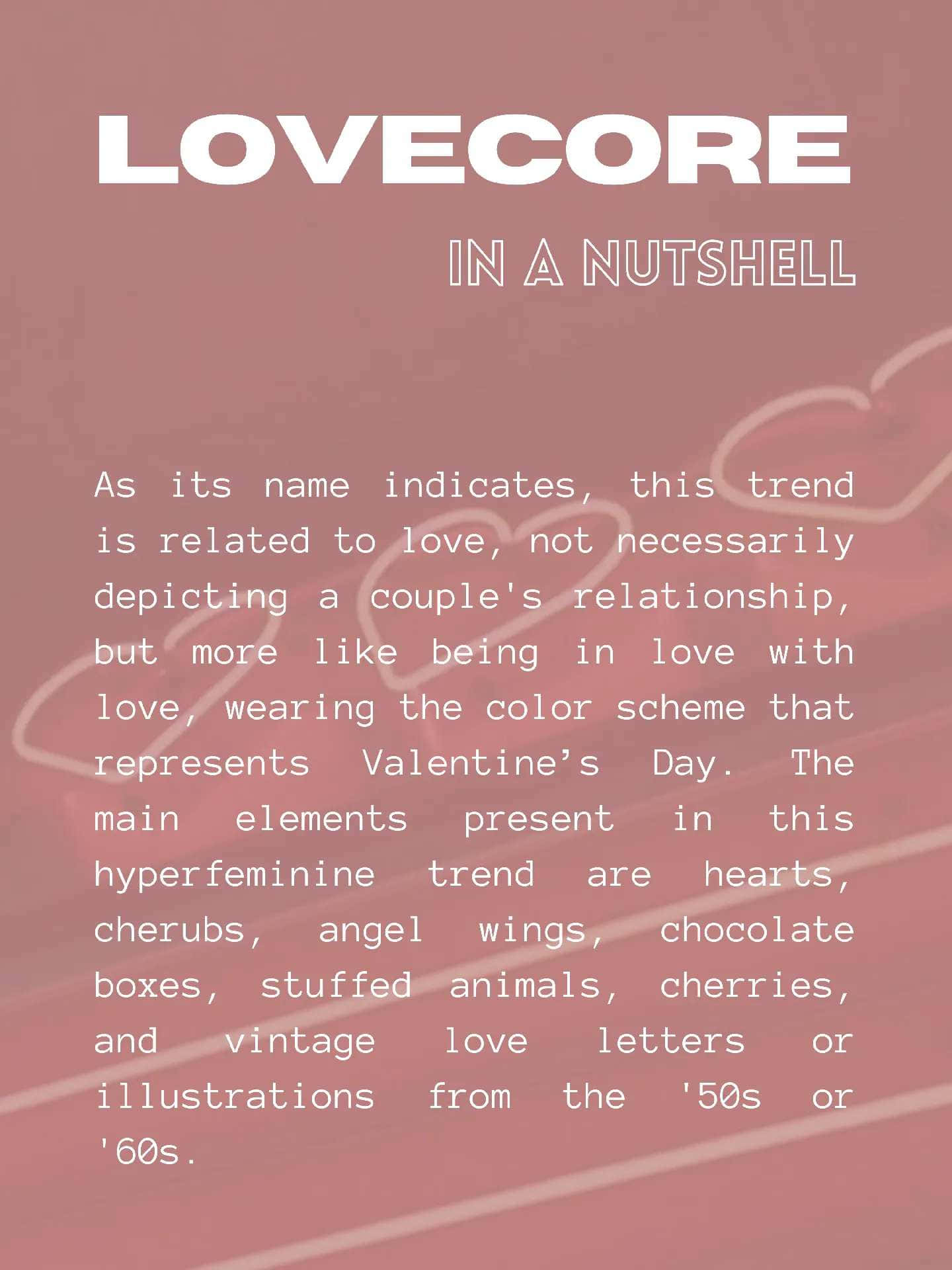 Download free Lovecore Aesthetic