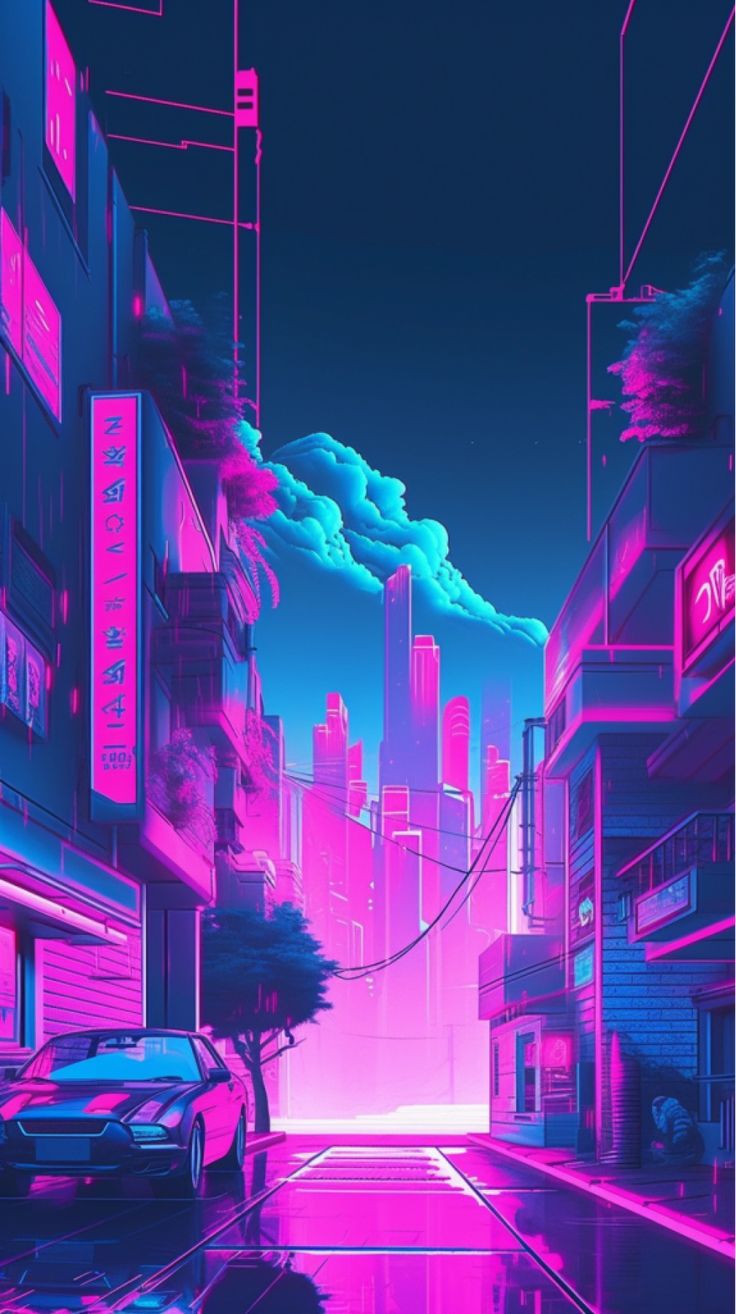 Synthwave, dark vaporwave