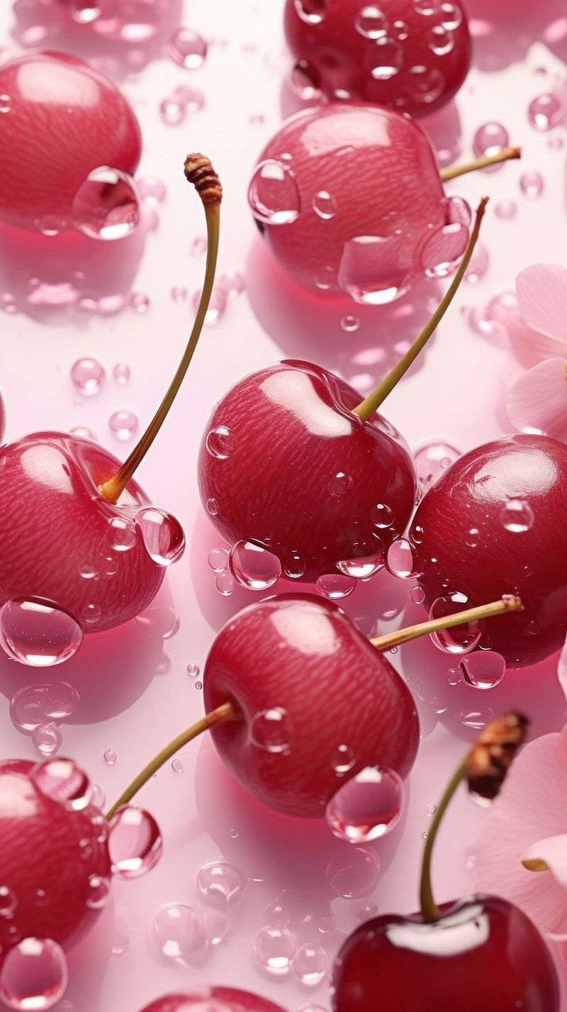 Cherry iPhone Wallpaper Image. Free