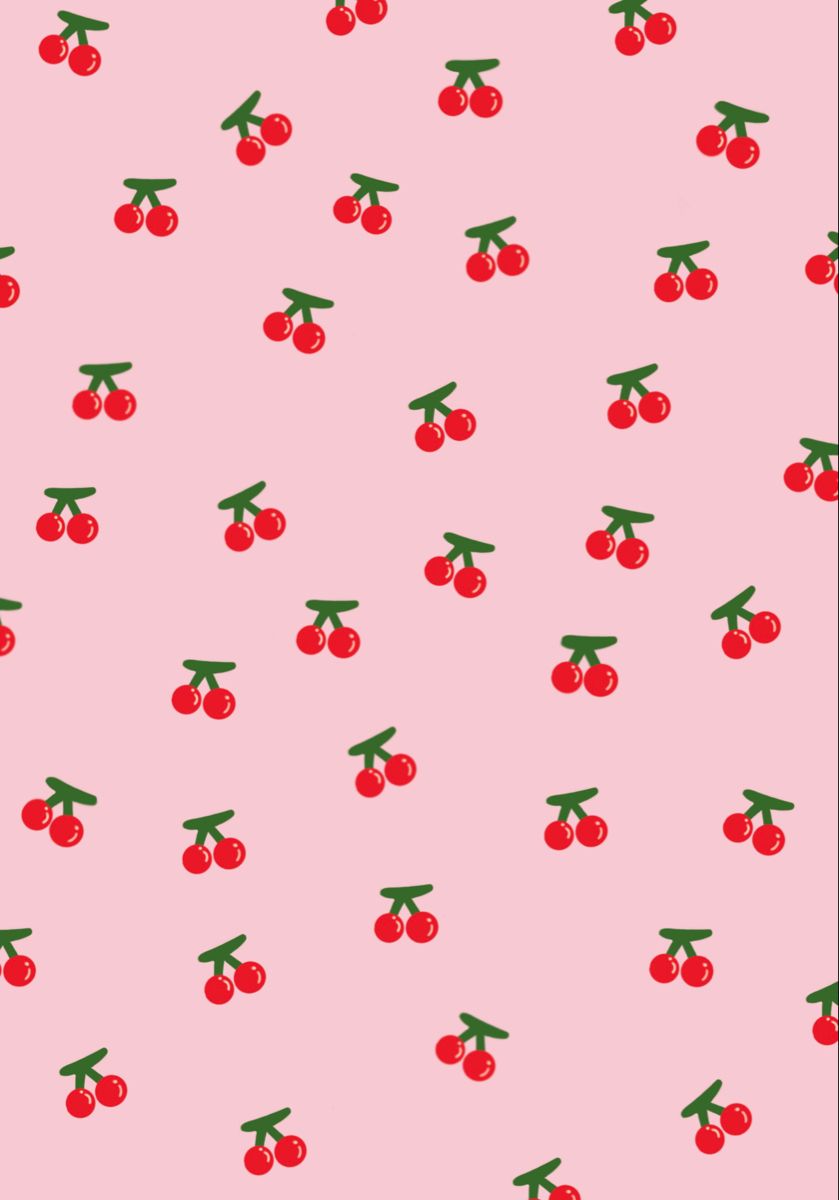 Cute Cherry Wallpaper for iPad