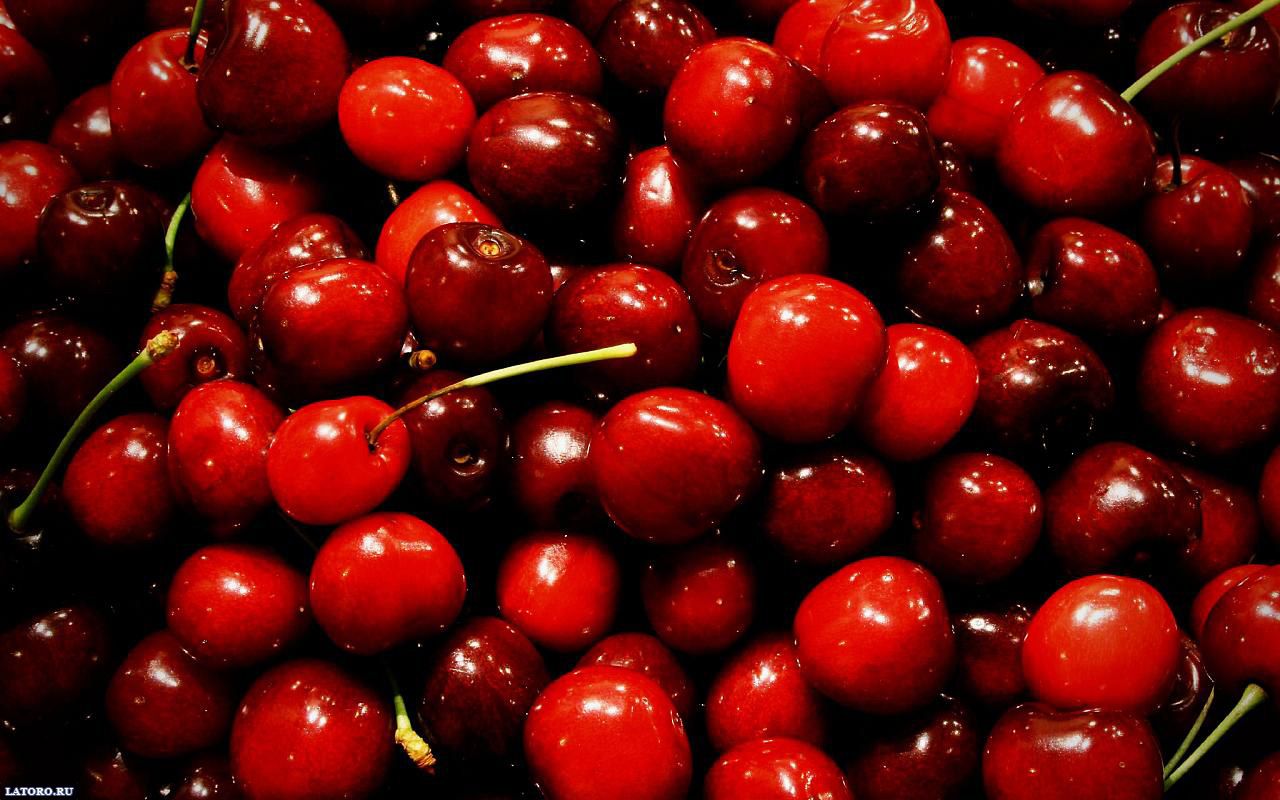 Cherry texture background