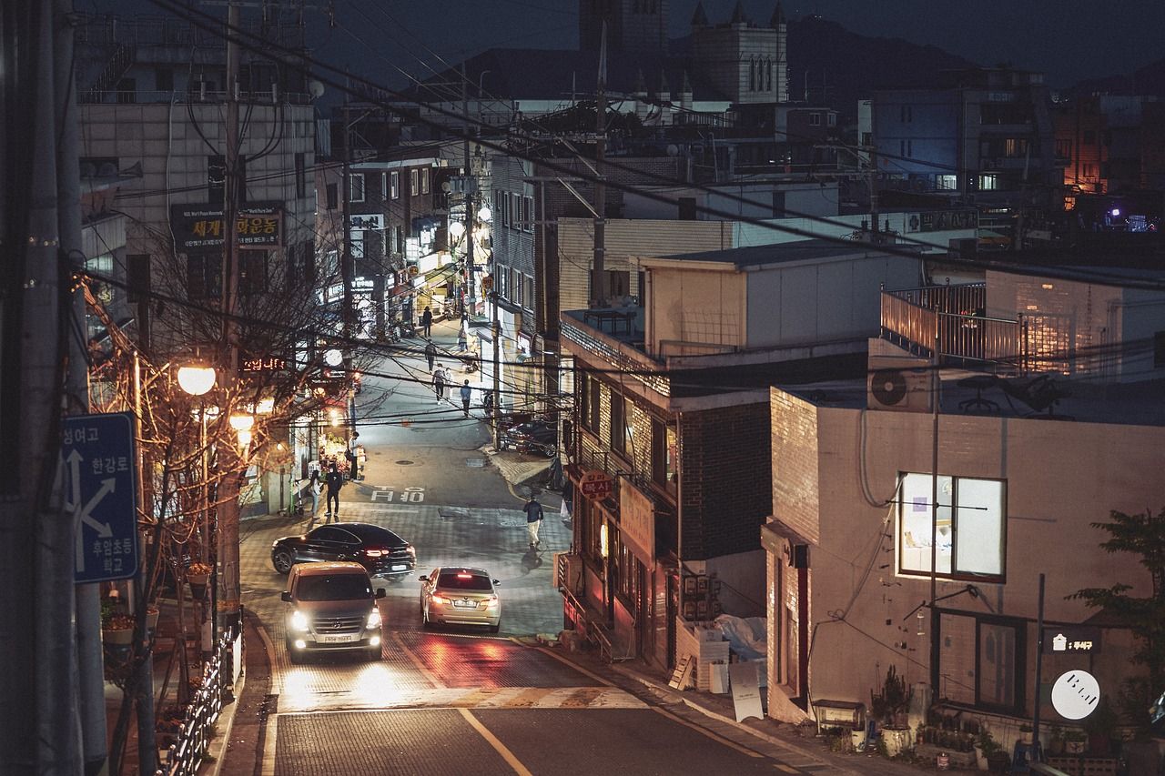 South Korea Street Seoul photo