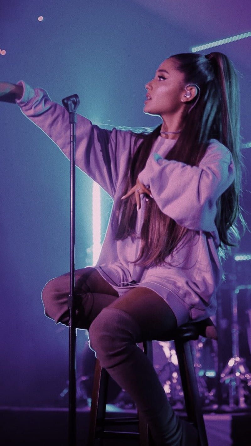 HD ariana positions wallpaper