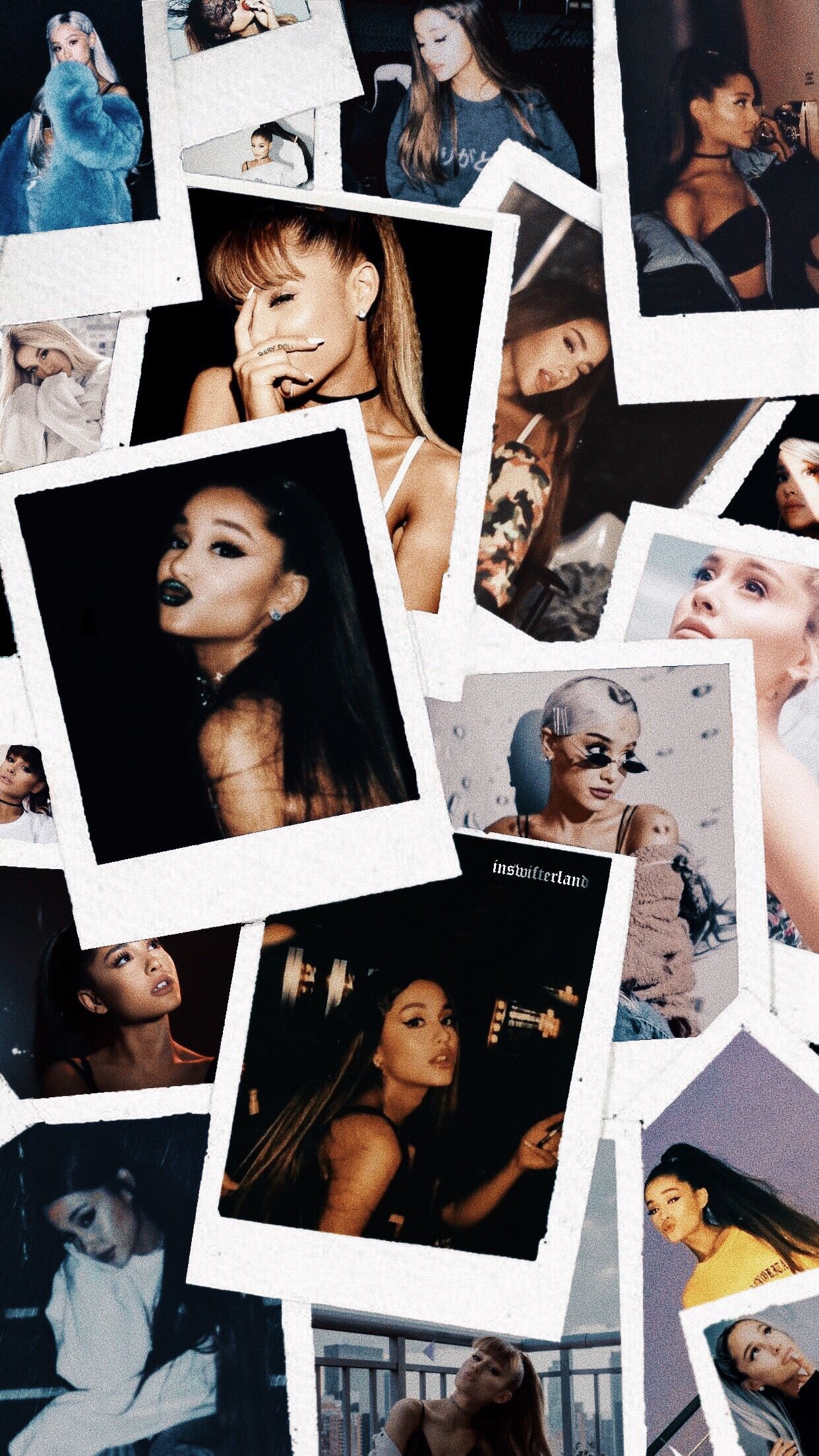 Ariana Grande Collage Wallpaper