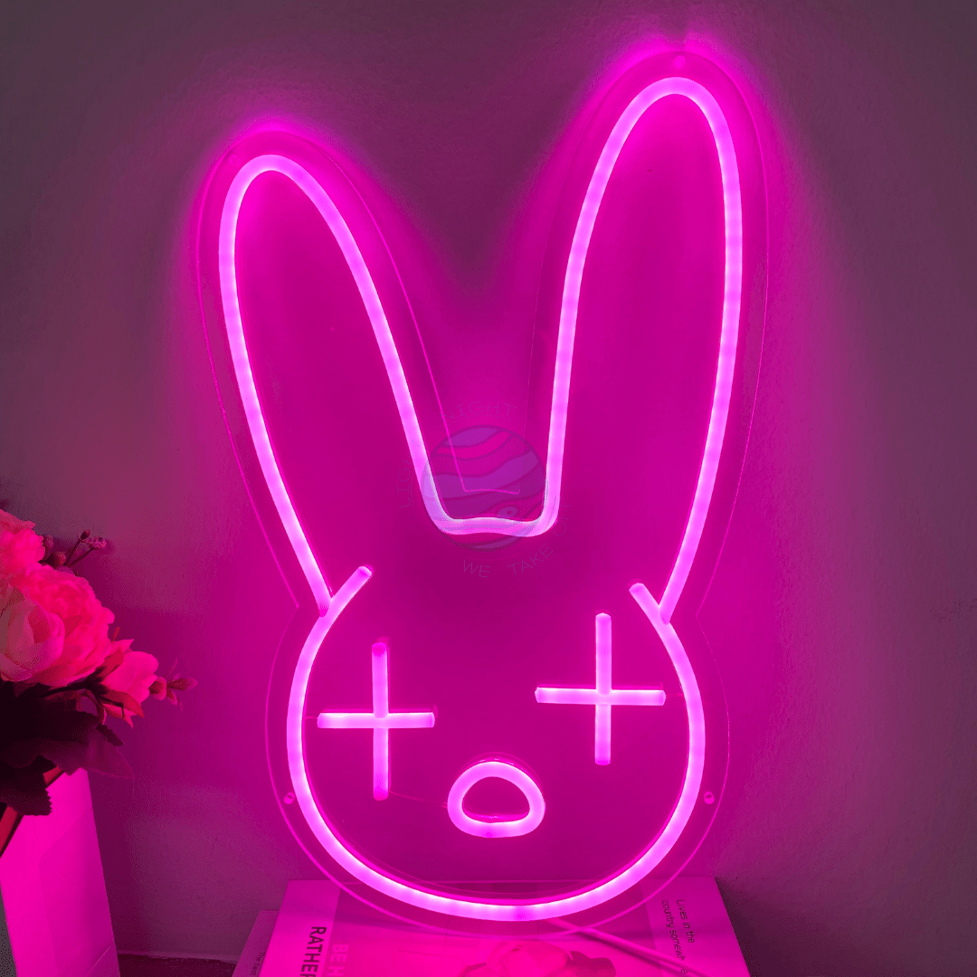 Bad Bunny Neon Sign