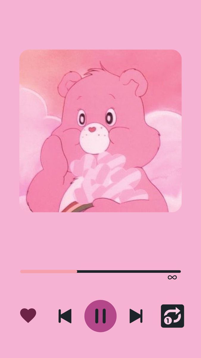 Pink wallpaper. care bear aesthetic