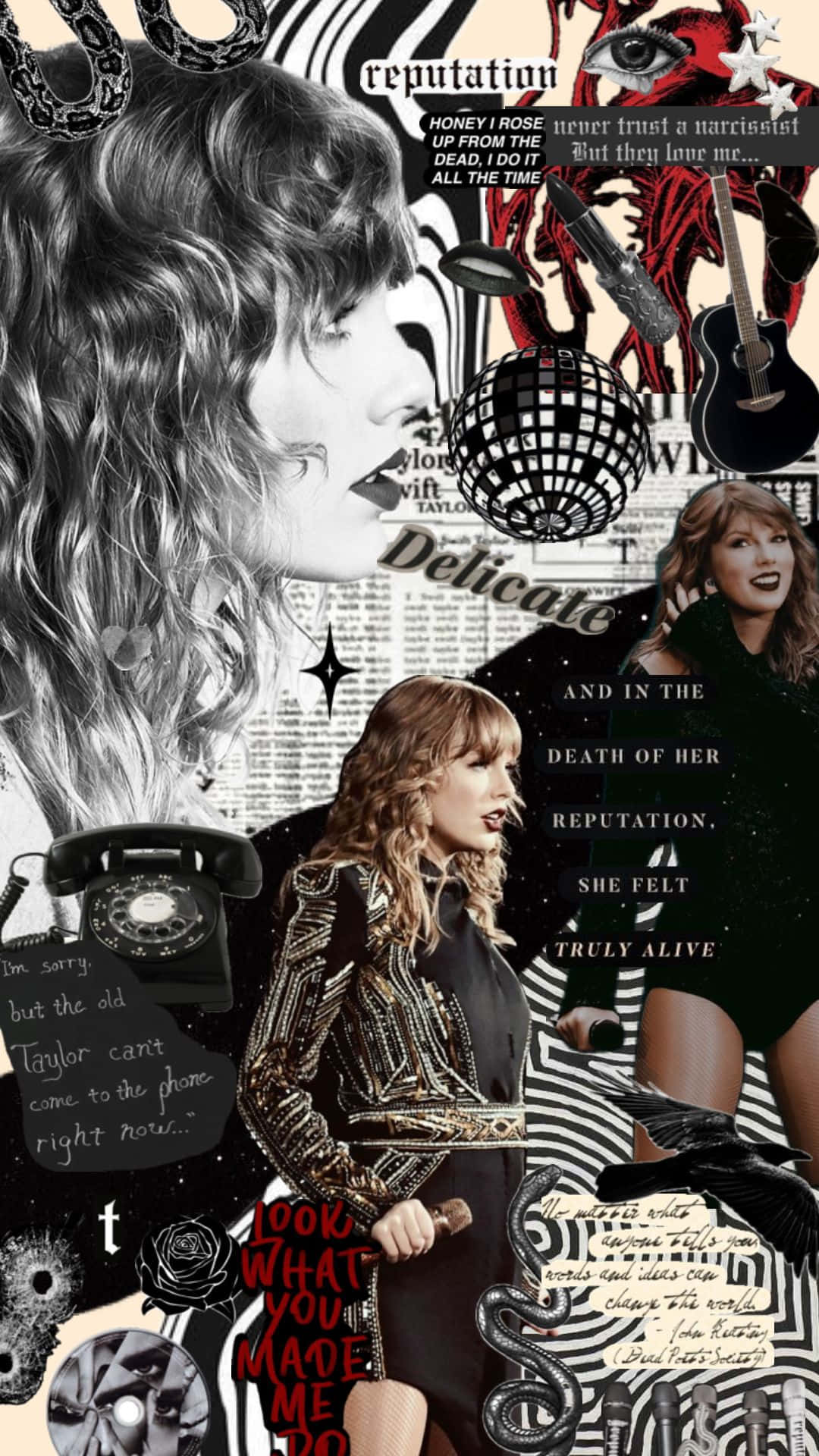 Collage Taylor Swift Aesthetic