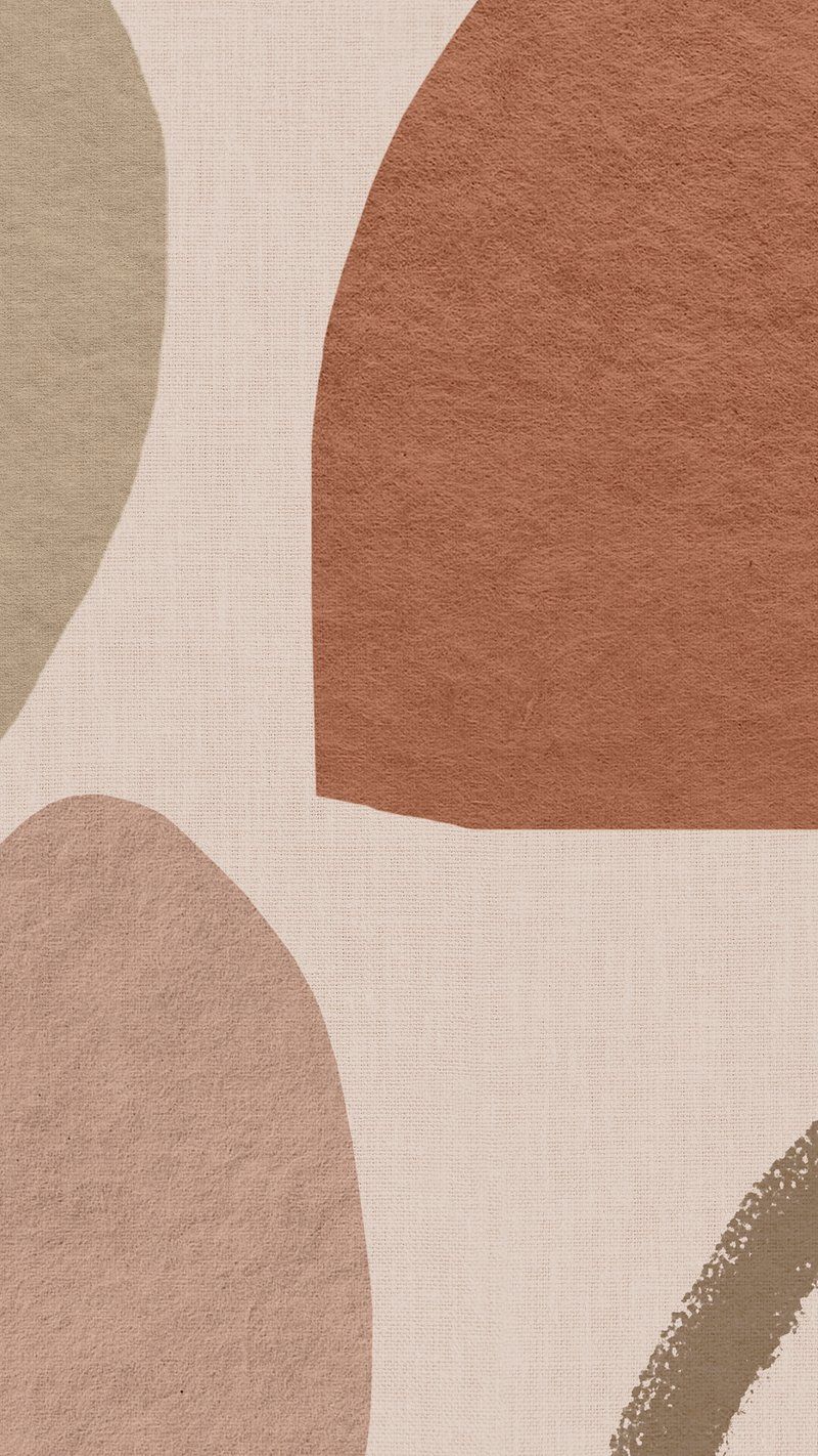 Beige vector minimal mobile wallpaper