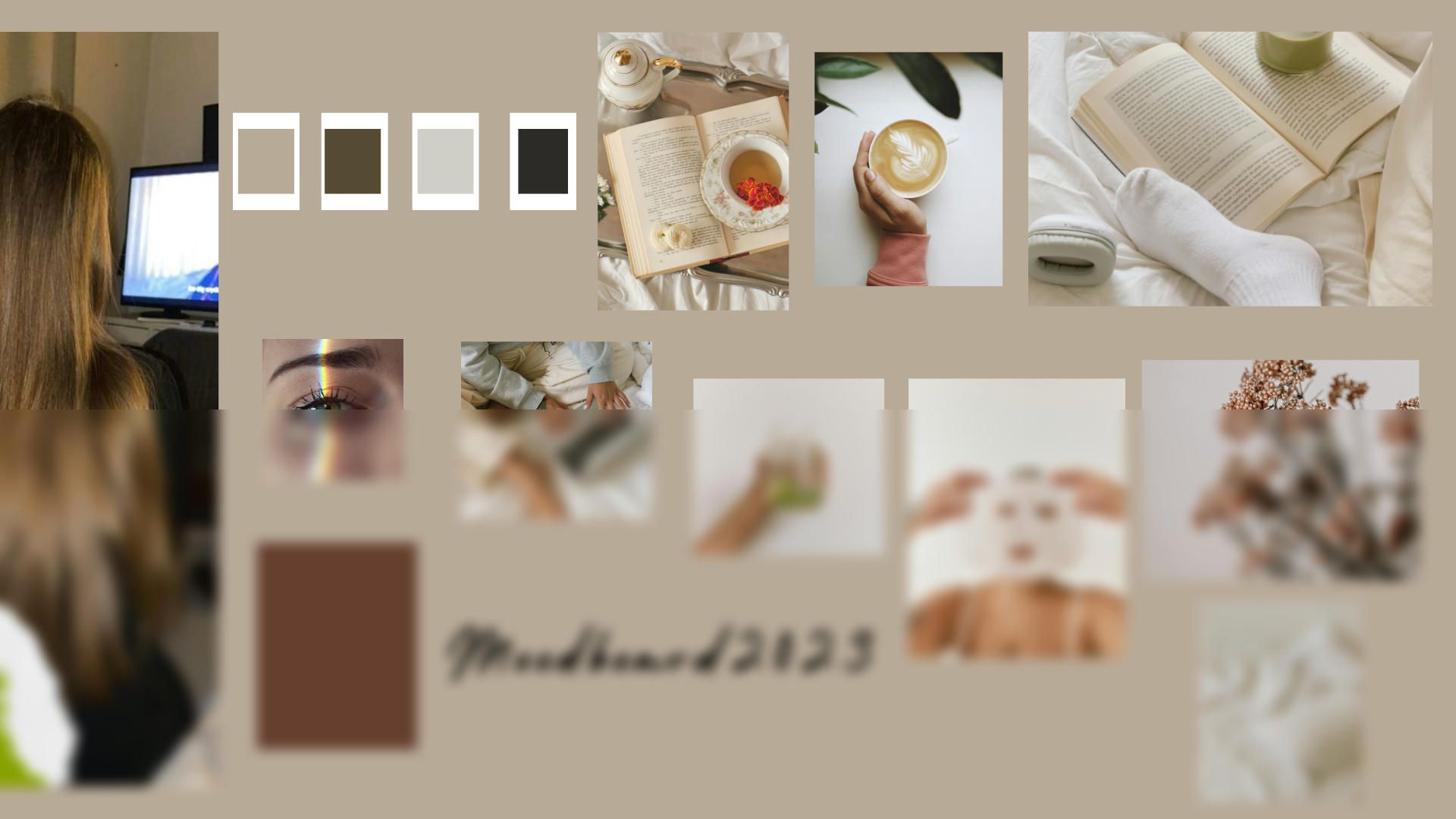 Beige brown aesthetic minimalist photo