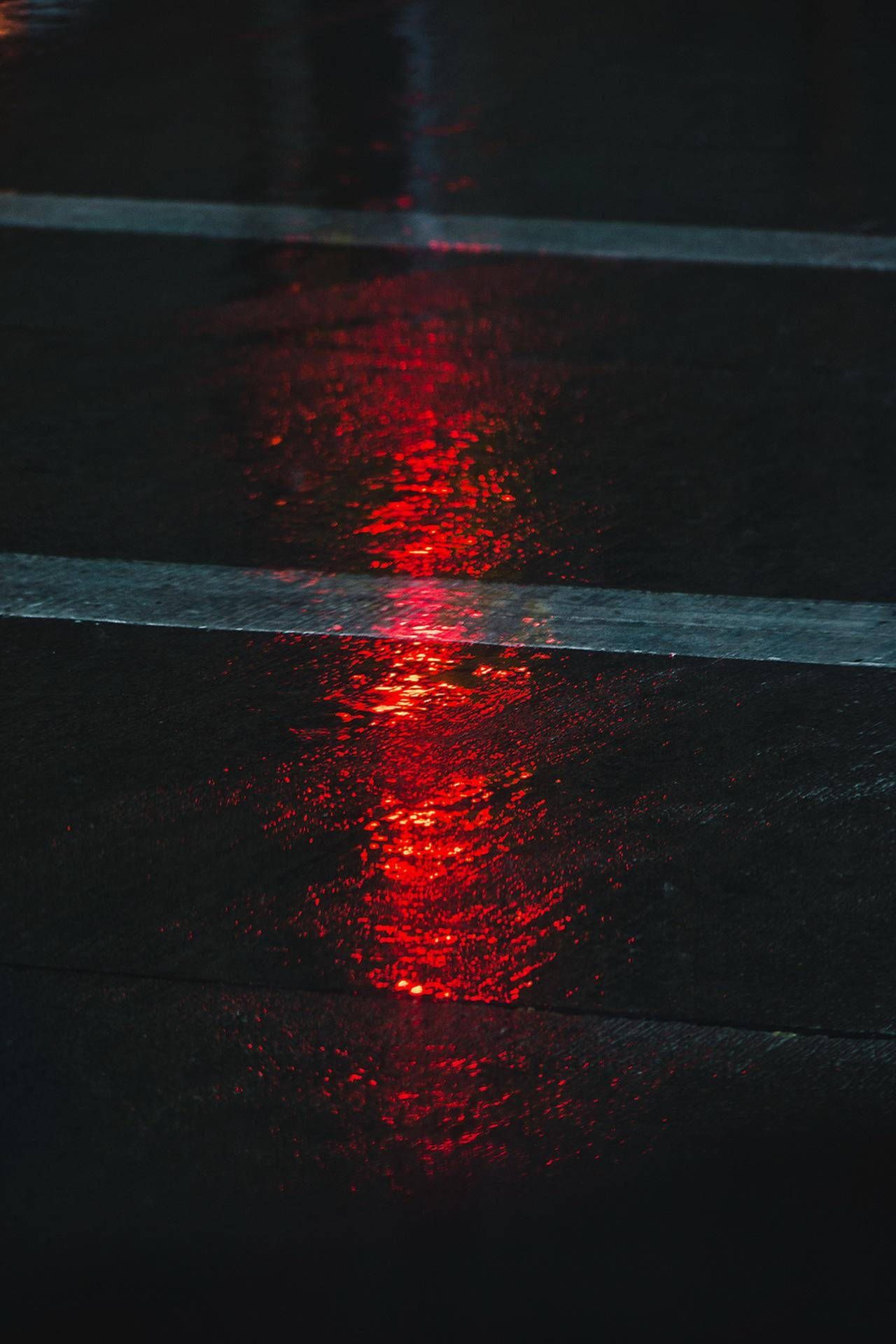 Download Red Aesthetic Neon Street