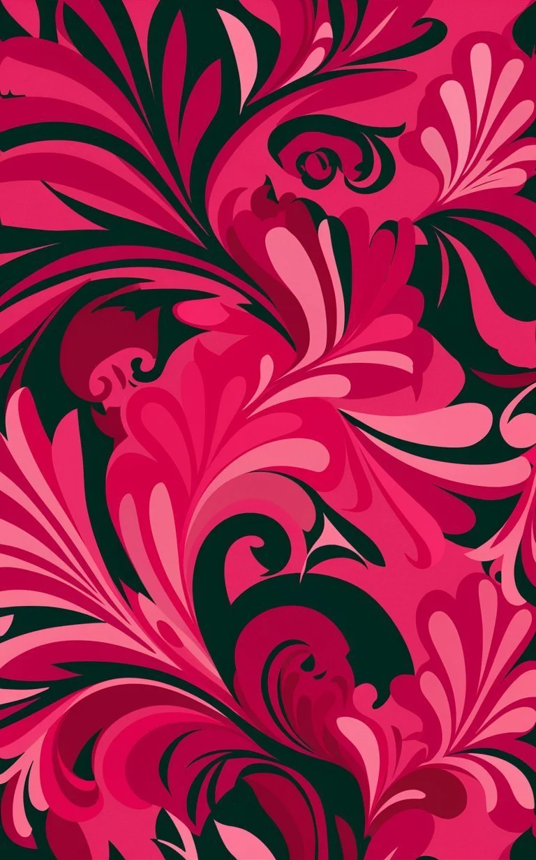 + Hot pink wallpaper