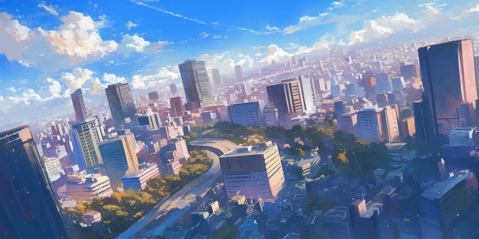 Anime City Wallpaper Wallpaper by seekerofpeace