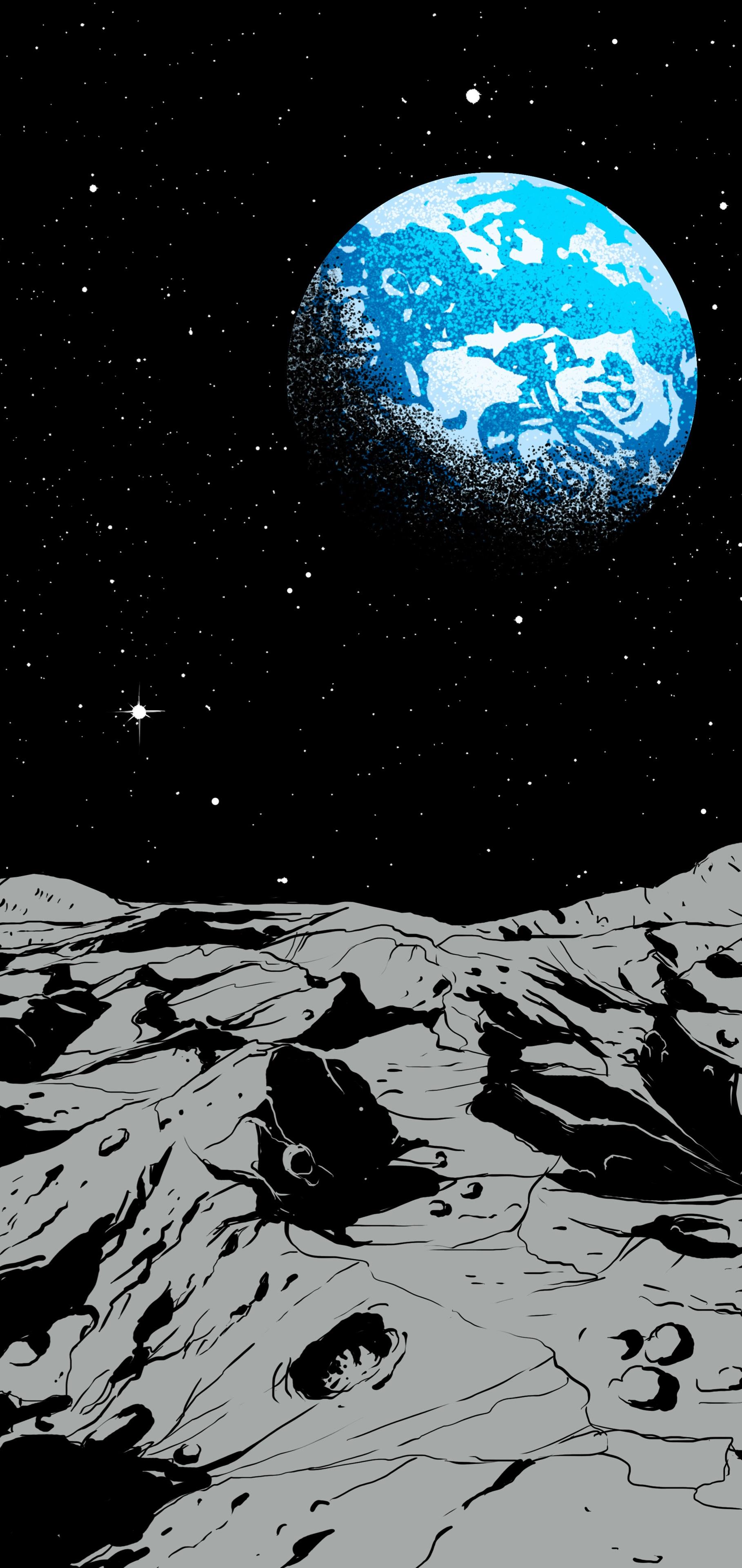 Space(ish) themed Wallpaper. : r