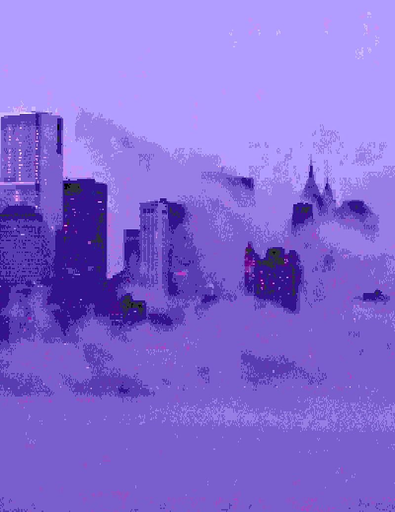 8bit, city, HD phone wallpaper