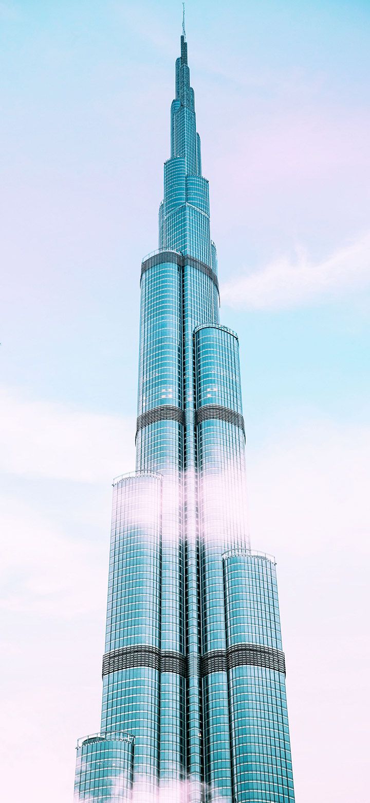 Burj Khalifa In Dubai 4K Phone Wallpaper