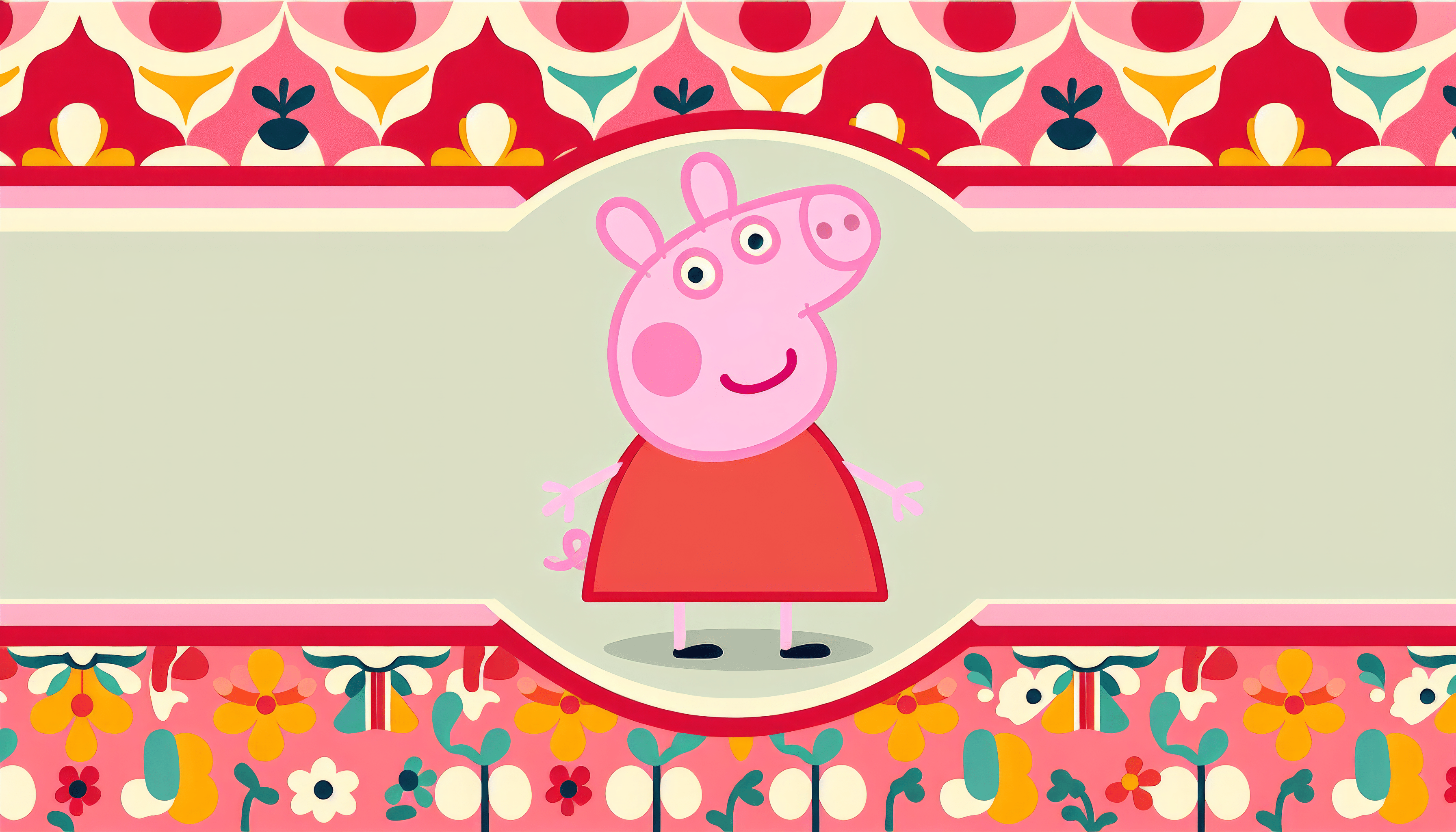 Peppa Pig HD Desktop Wallpaper for Kids