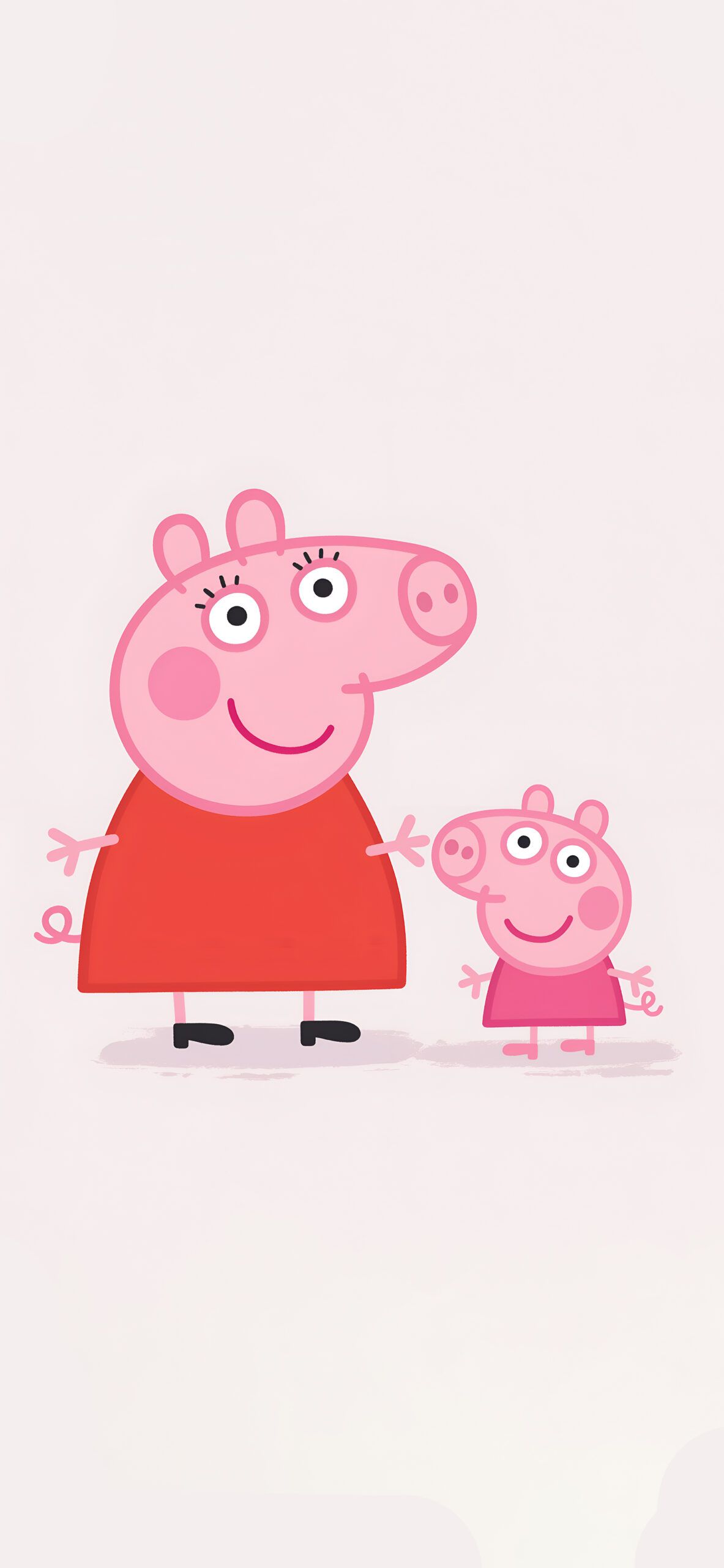 Mommy and Peppa Pig Wallpaper