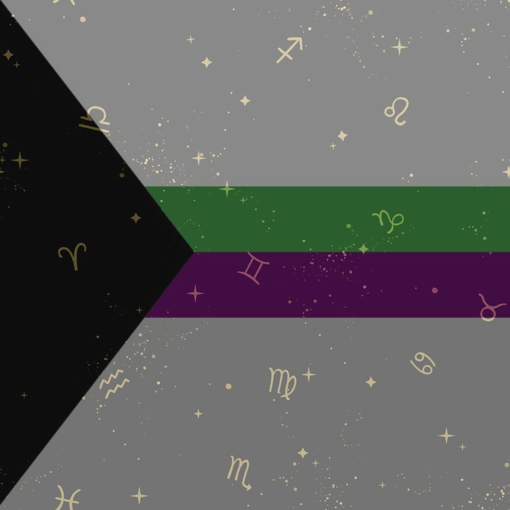 Demiromantic demisexual wallpaper