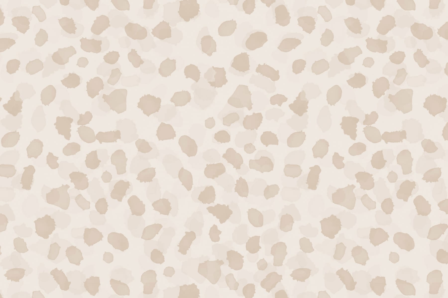 Neutral Modern Cheetah Spots Wallpaper