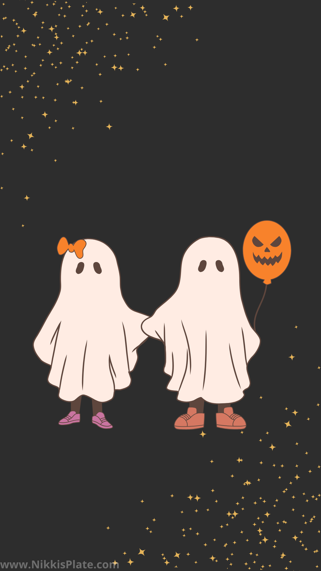 Cute Halloween iPhone Wallpaper