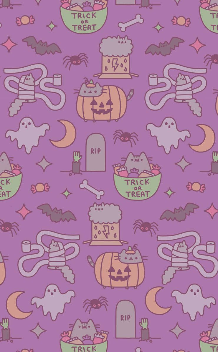 Kawaii Halloween HD Wallpaper 100++