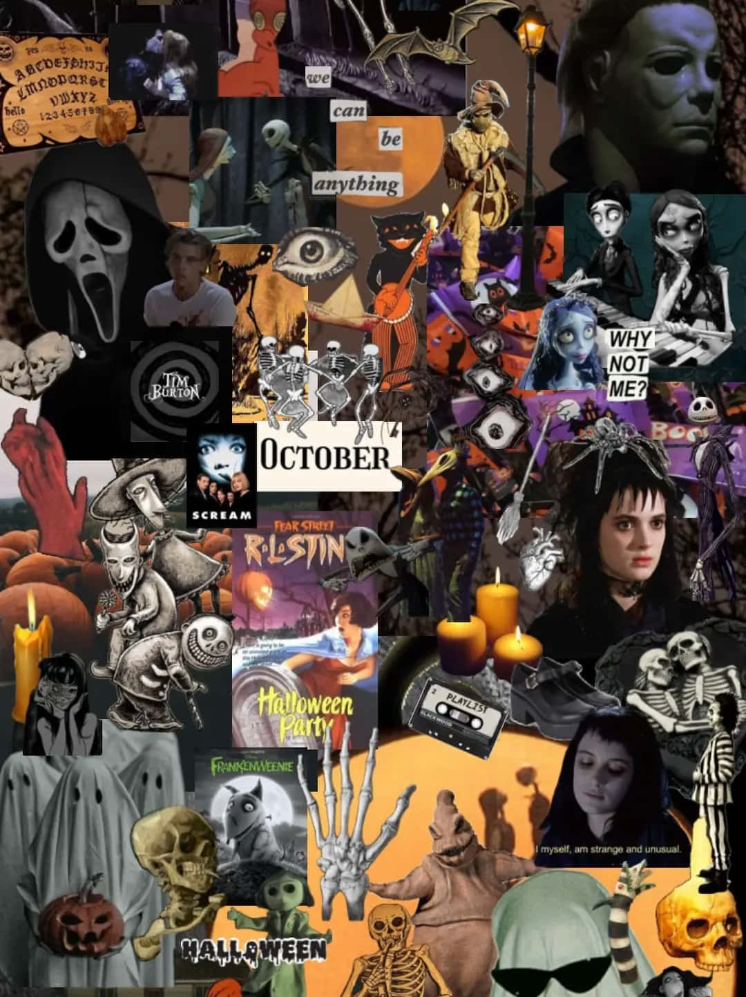 Download Horror Movie Collage Halloween