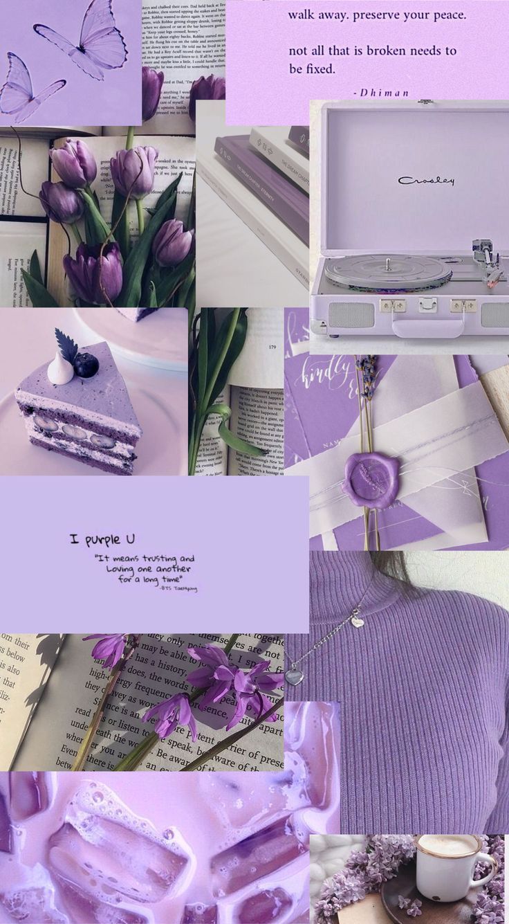 lavender aesthetic wallpaper