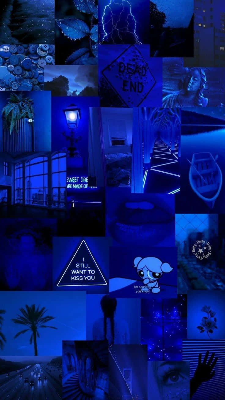 Download free Blue Neon Aesthetic