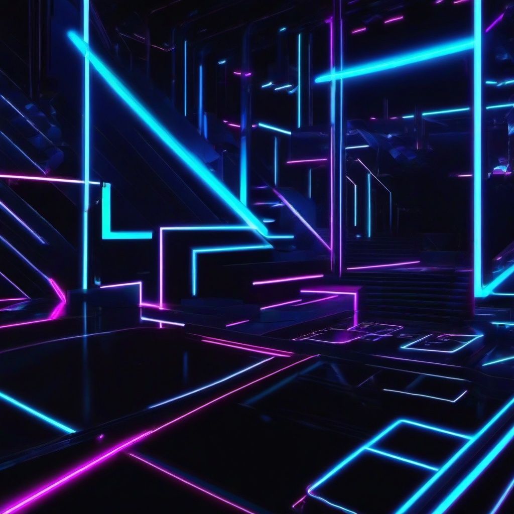 Neon Background Wallpaper