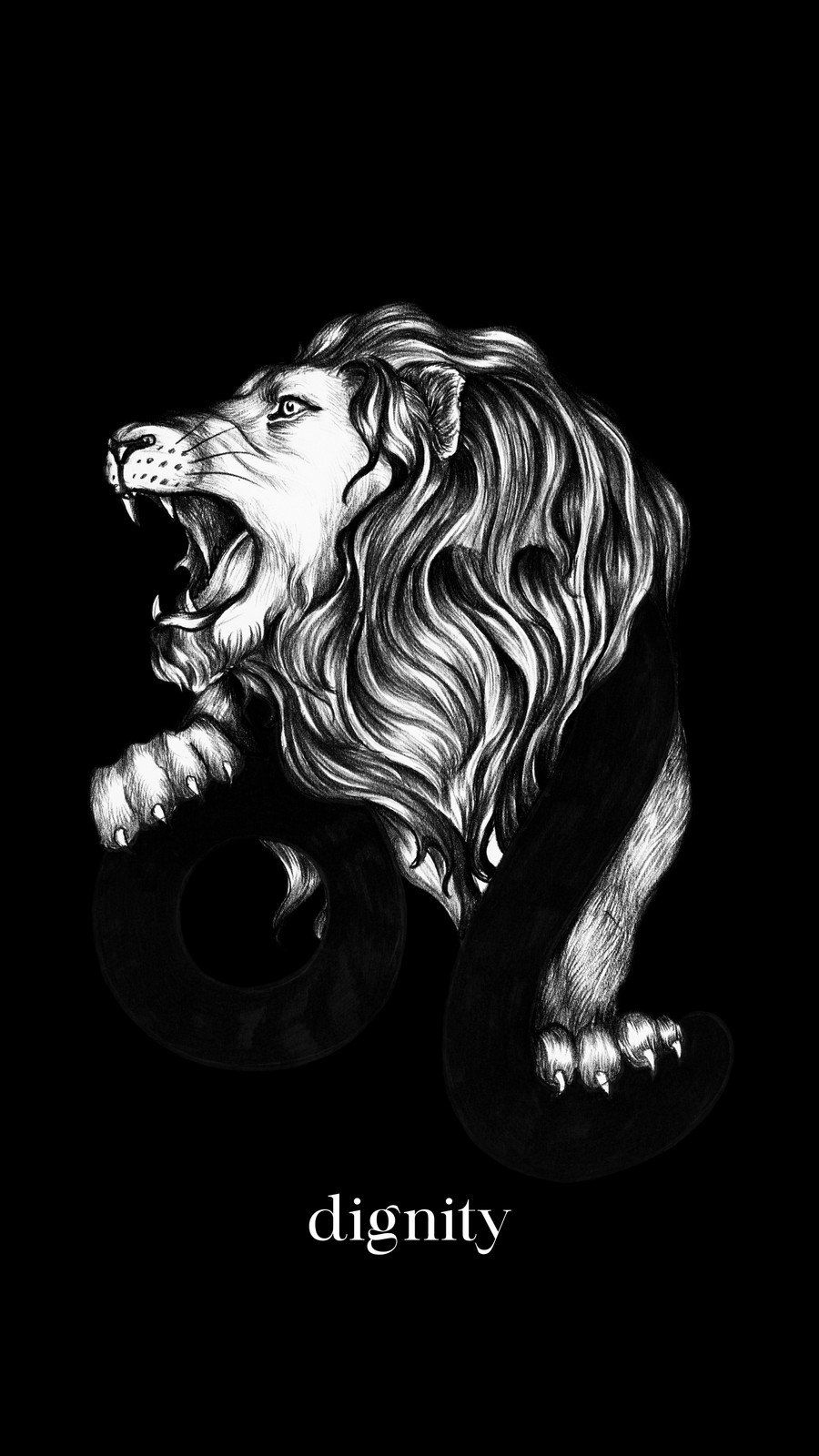 customizable wallpaper lion