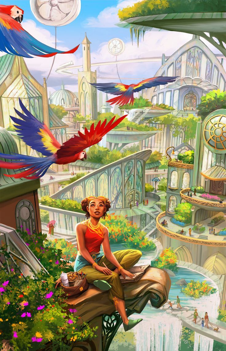 Solarpunk, Rita Fei