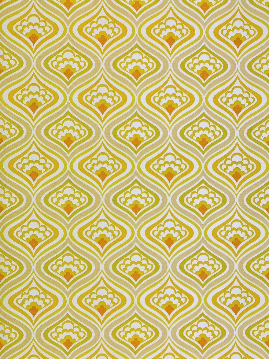 60s Vintage Wallpaper. Vintage