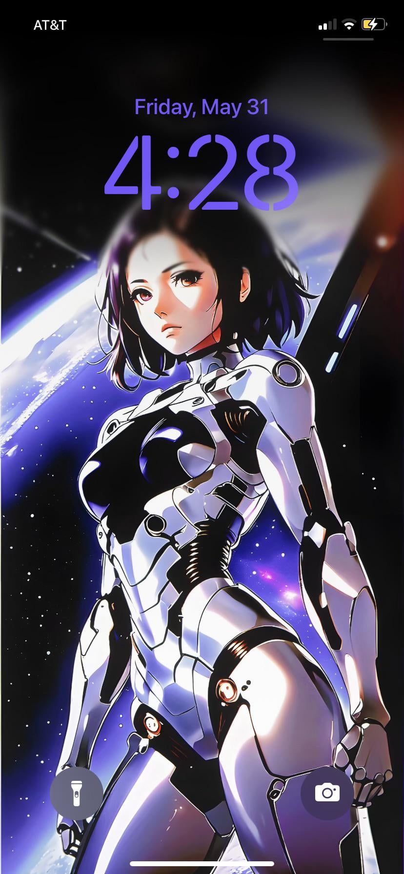 Battle Angel' iPhone XR Wallpaper Setup