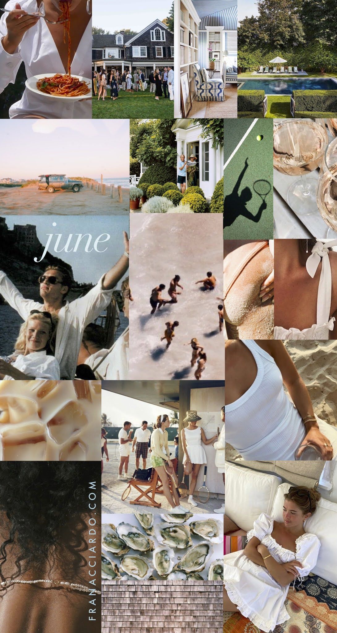 June Mood Board Desktop + iPhone