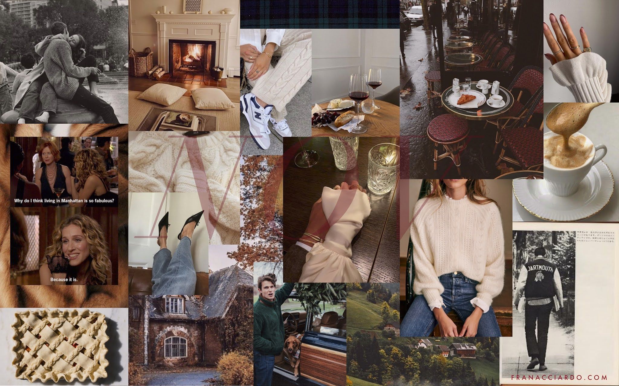 November Moodboard Desktop & iPhone