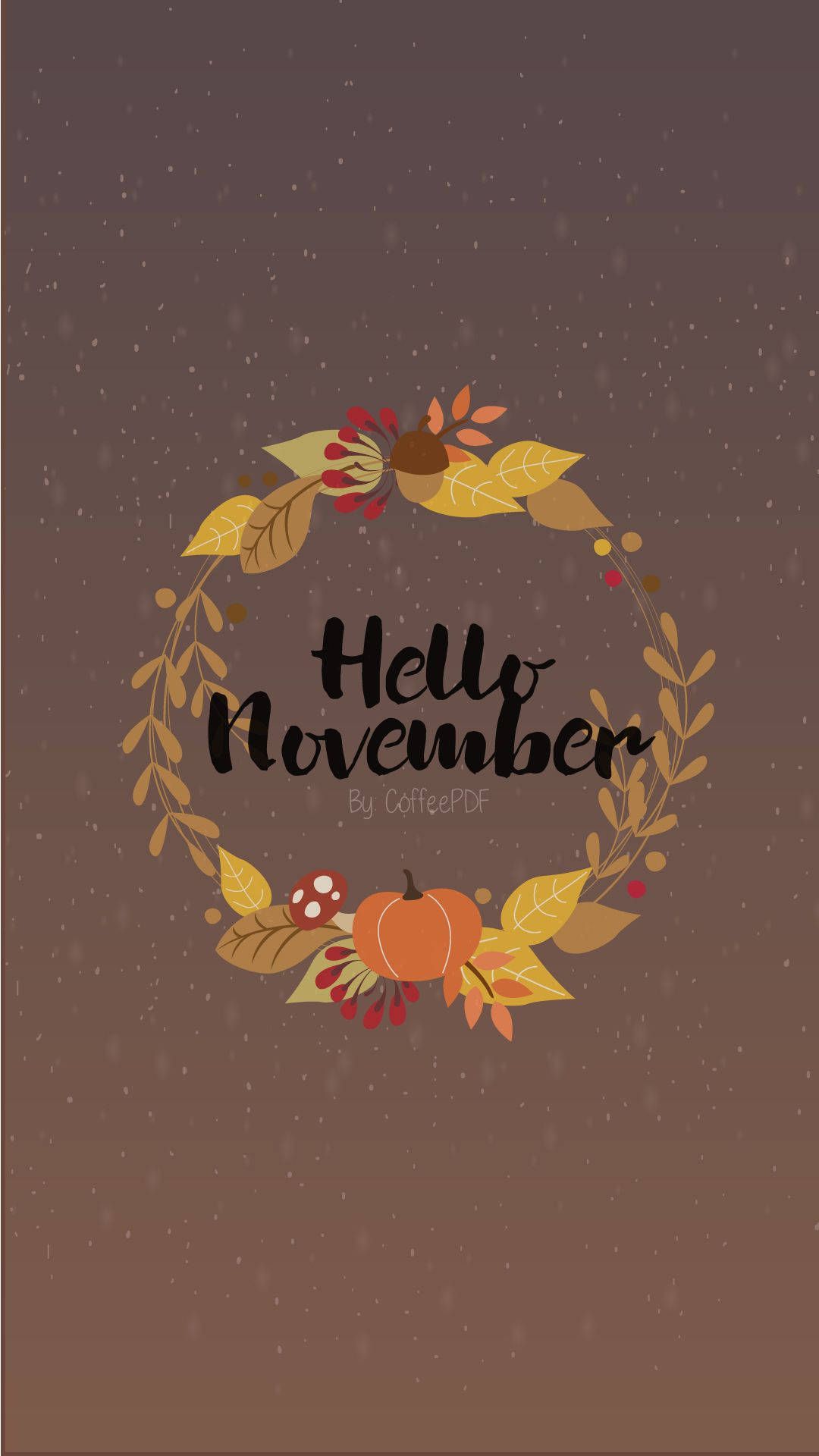 Download Aesthetic November iPhone