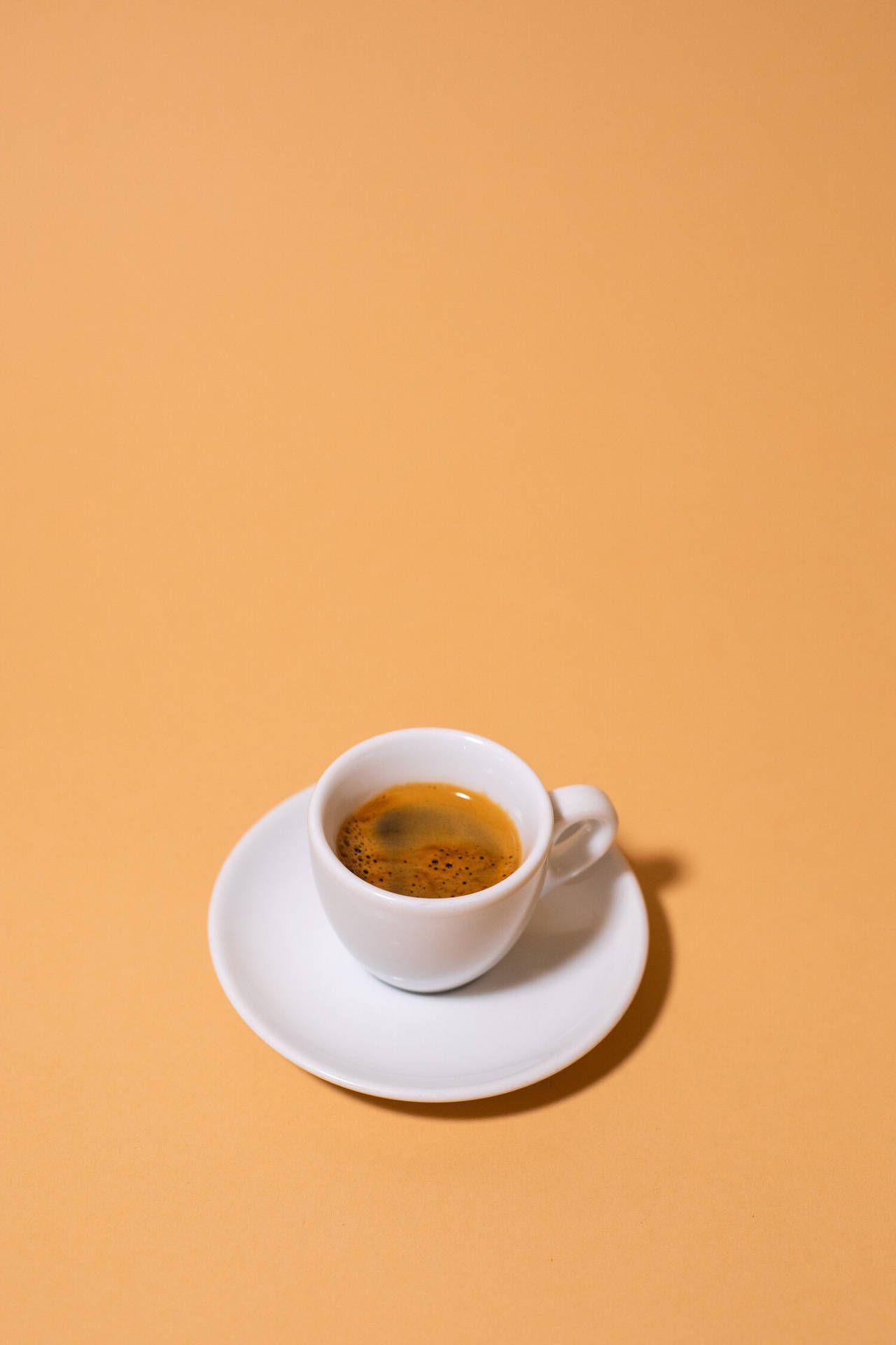 Yellow Coffee Aesthetic Wallpaper