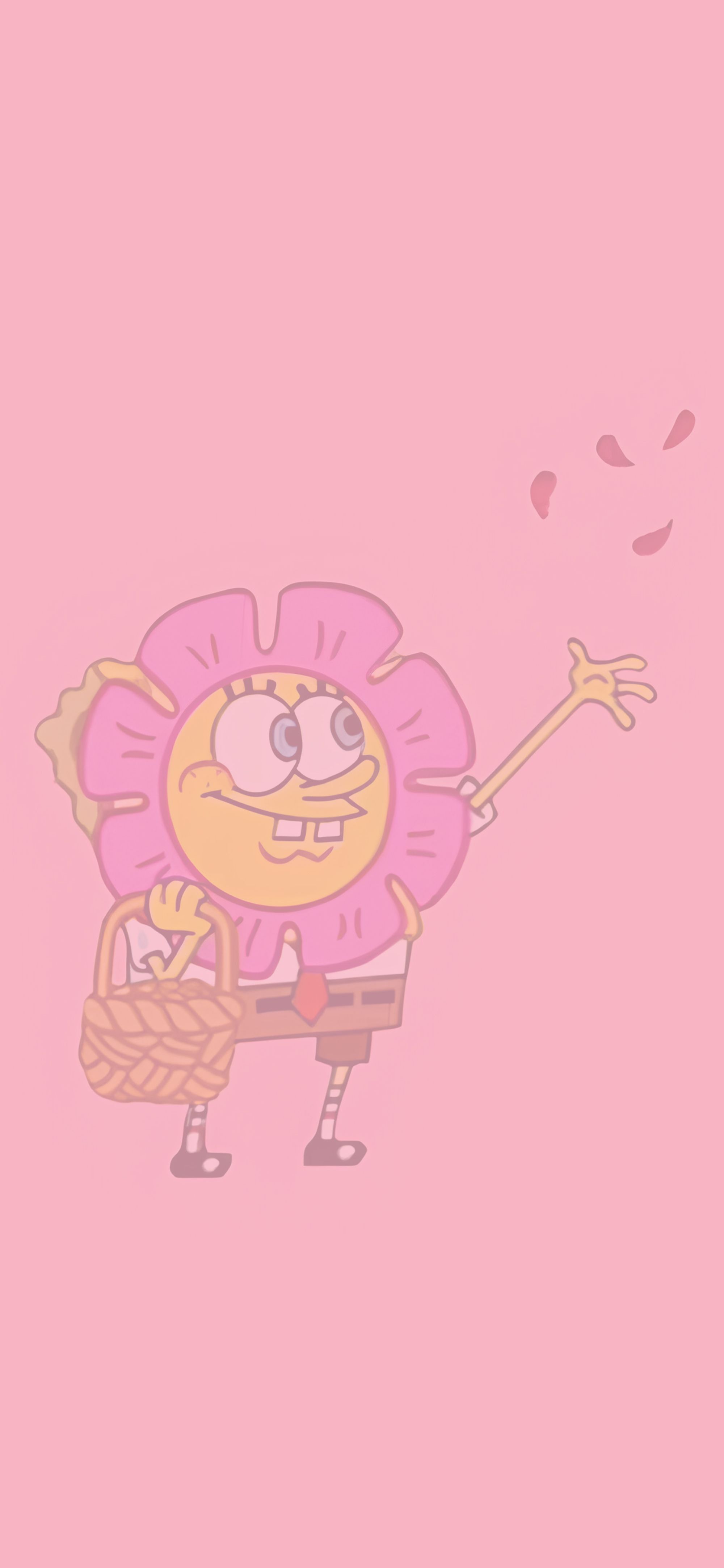 SpongeBob Flower Costume Pink