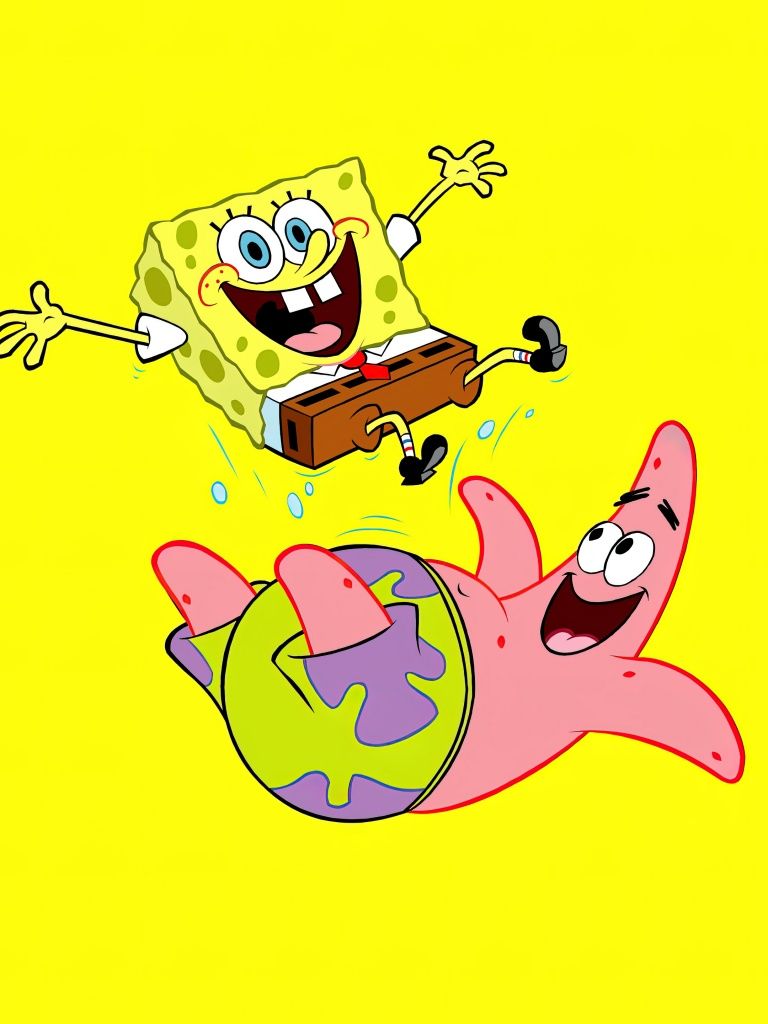 SpongeBob SquarePants 5K Wallpaper