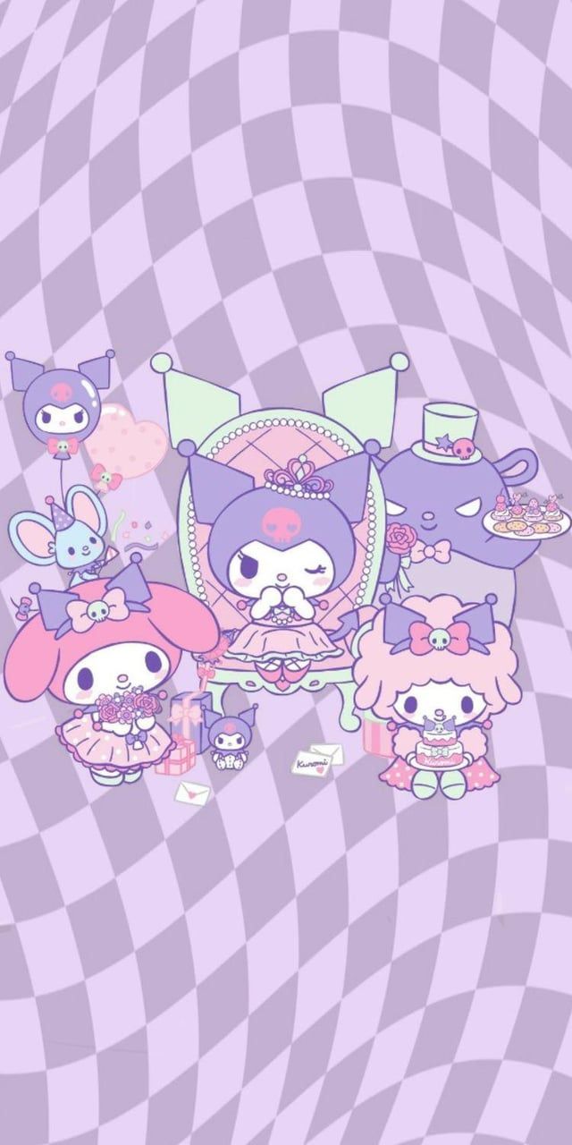 Cute Kuromi Wallpaper