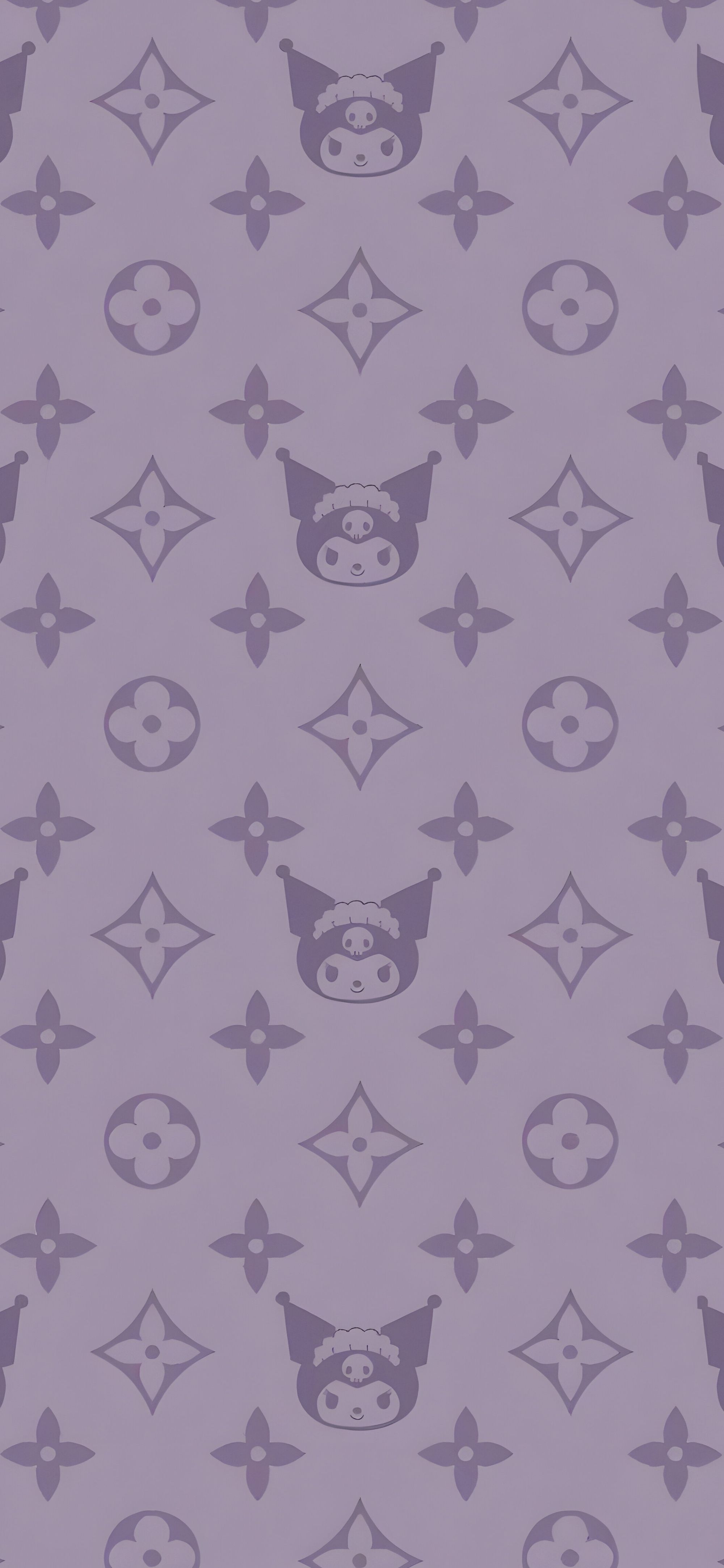 Kawaii Purple Kuromi Wallpaper