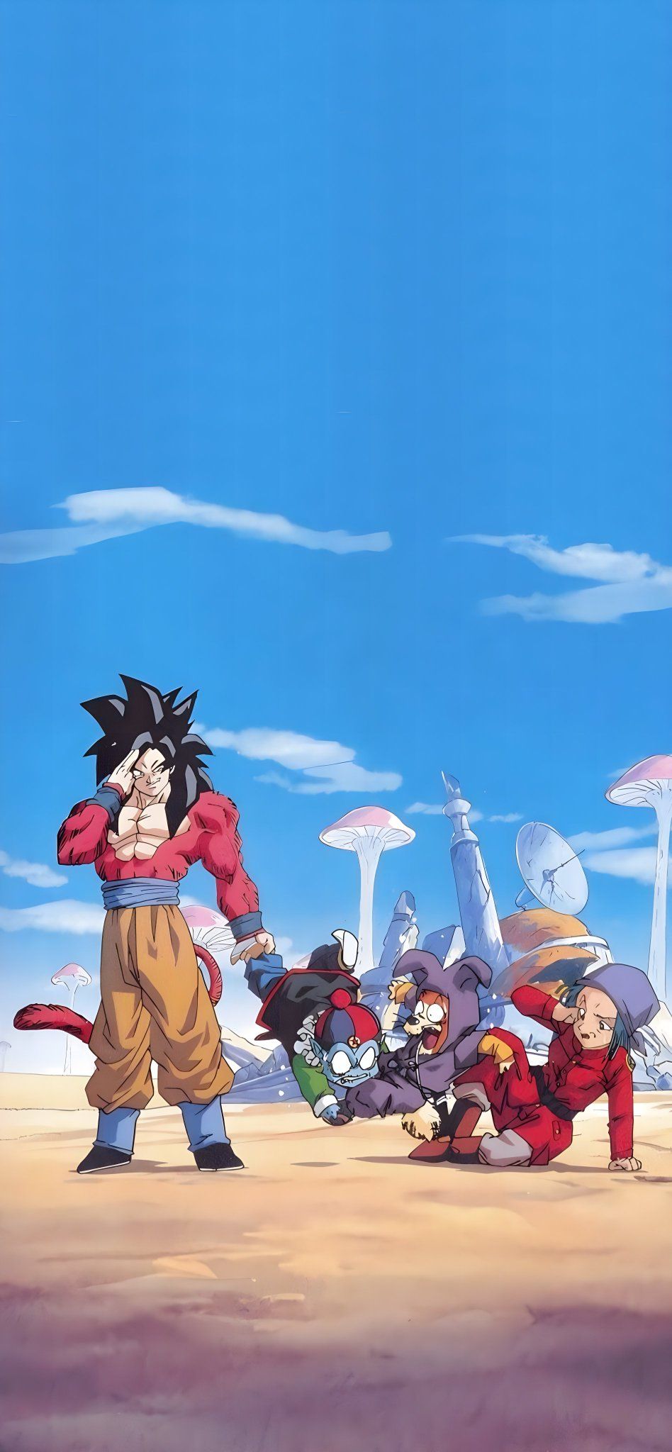 Dragon Ball GT Phone Wallpaper