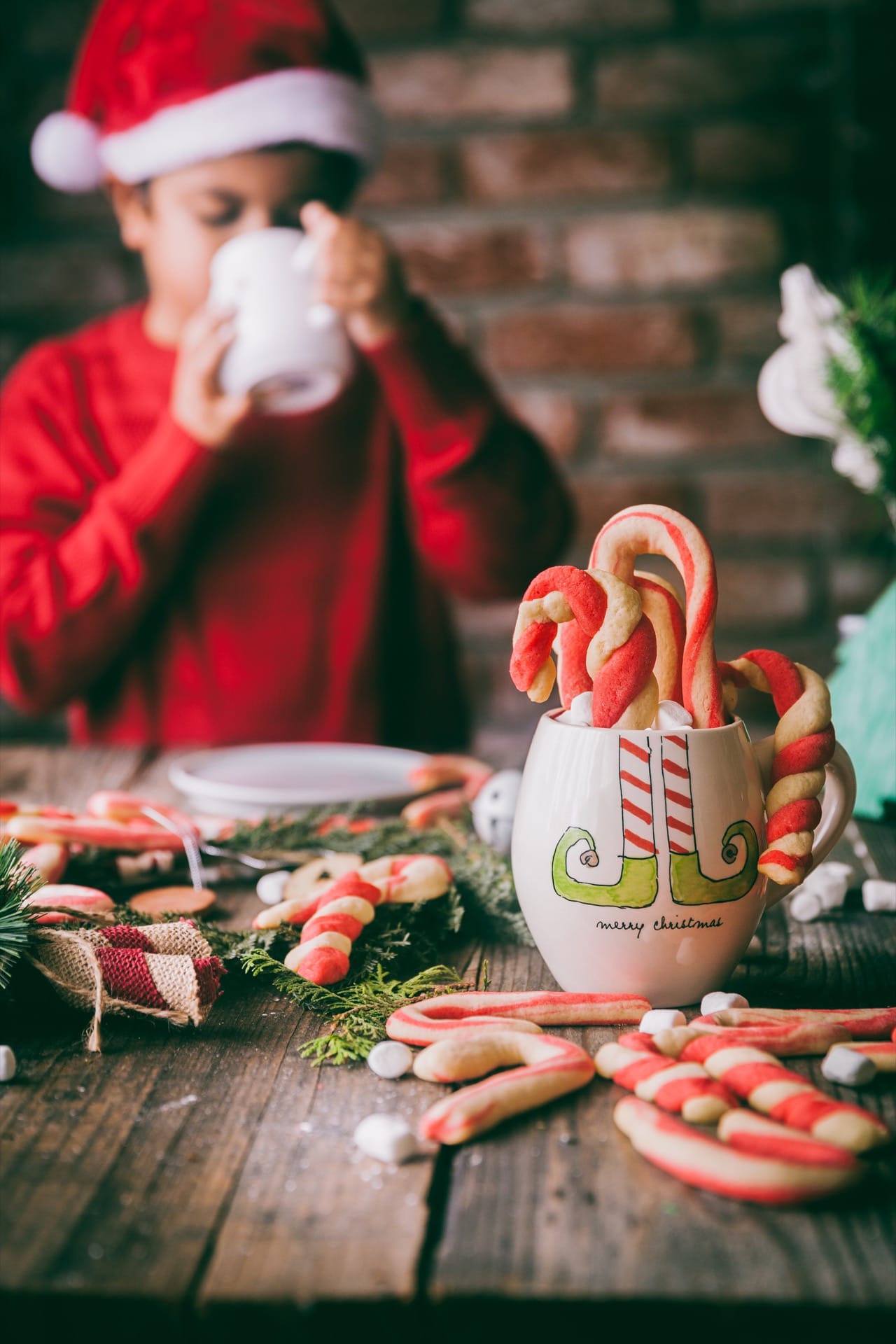 Candy Cane Cookies EGGS cookie