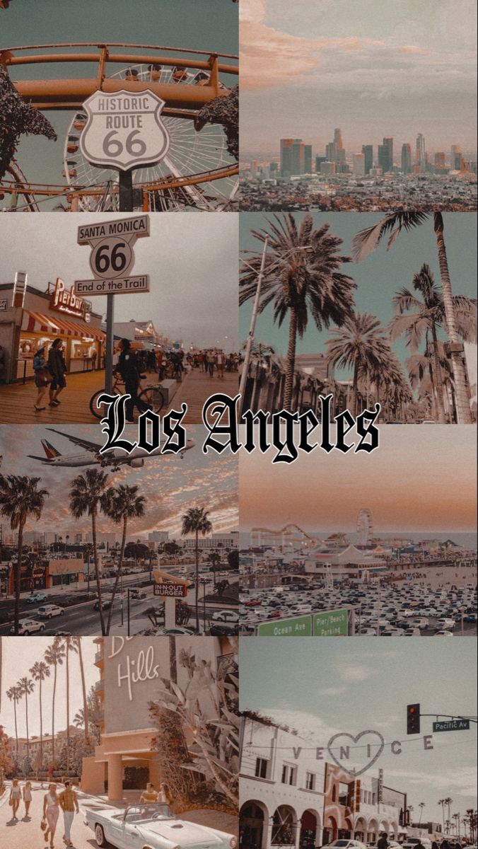 Los Angeles Wallpaper aesthetic